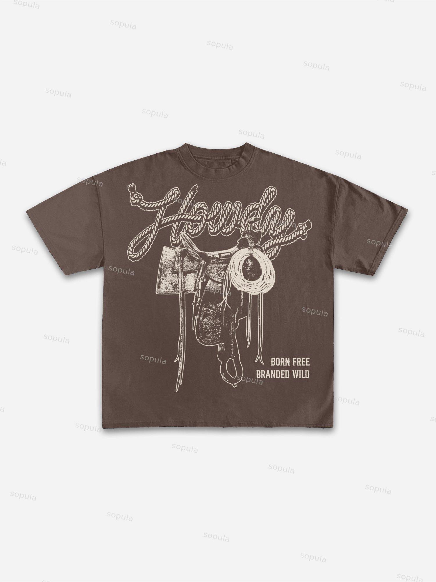 Child Of God Prayer Print Cotton T-shirt Product Image