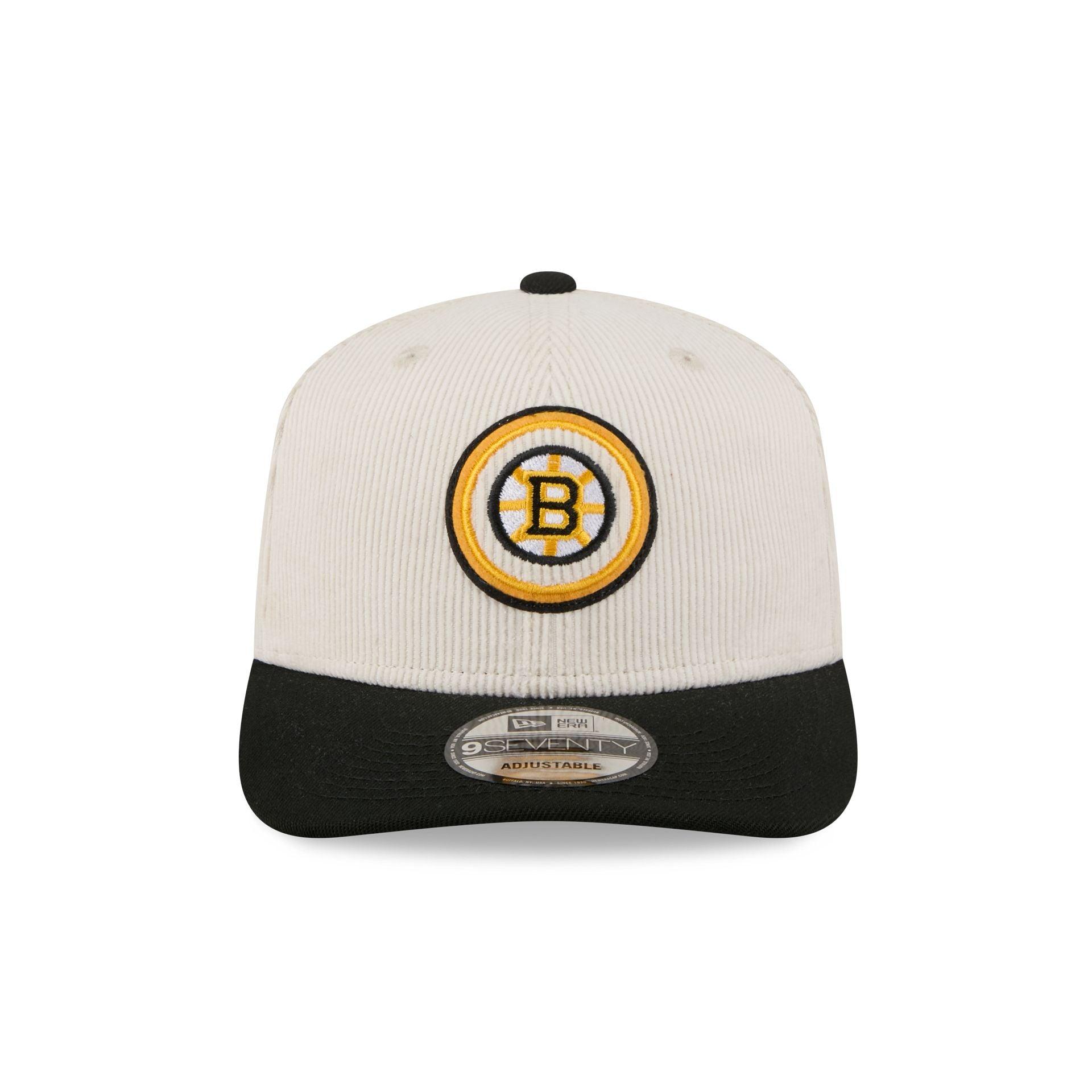 Boston Bruins Loyal Corduroy 9SEVENTY Stretch-Snap Hat Male Product Image
