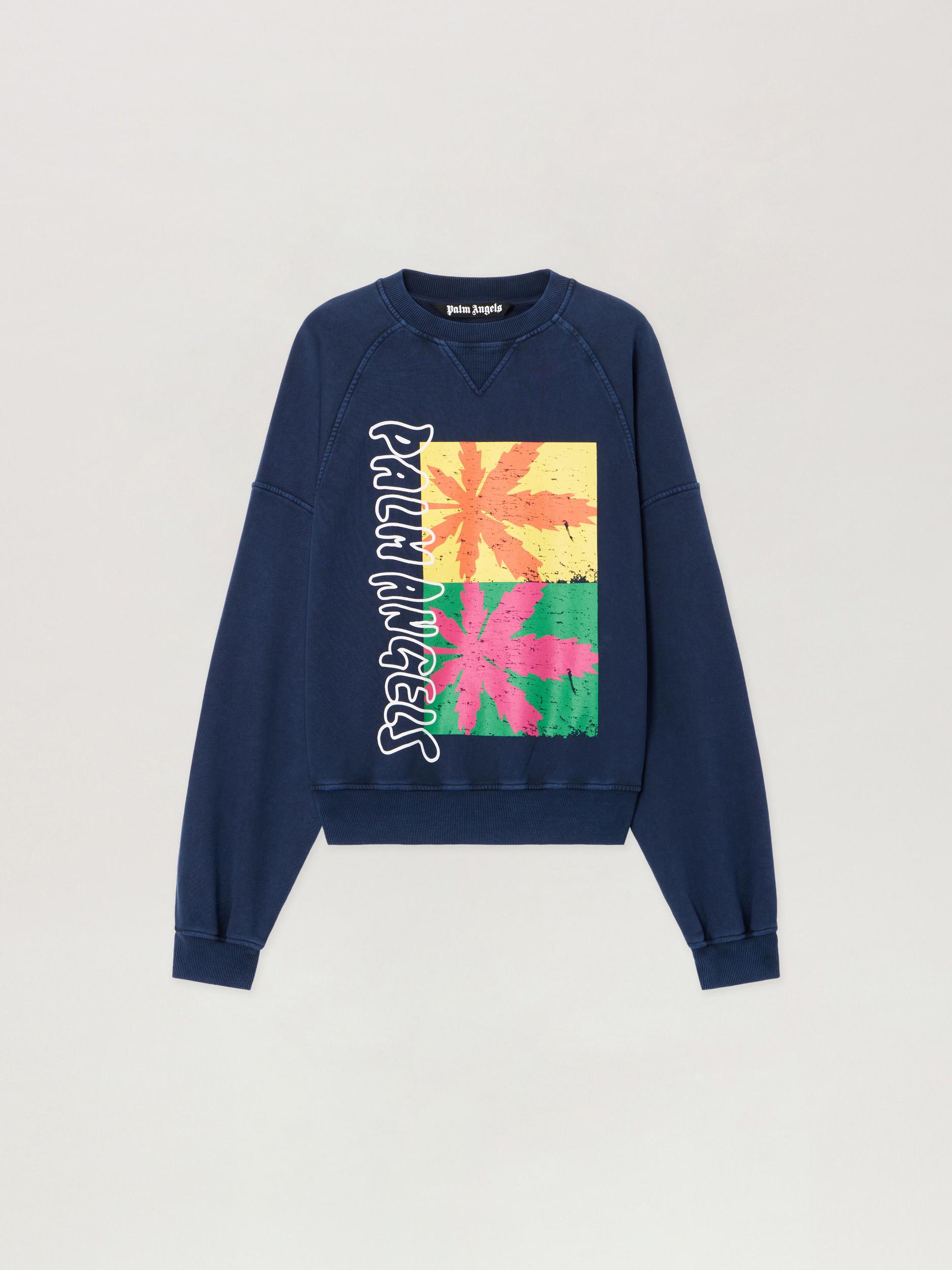 Palm Leaf Reglan Loose Sweatshirt Product Image