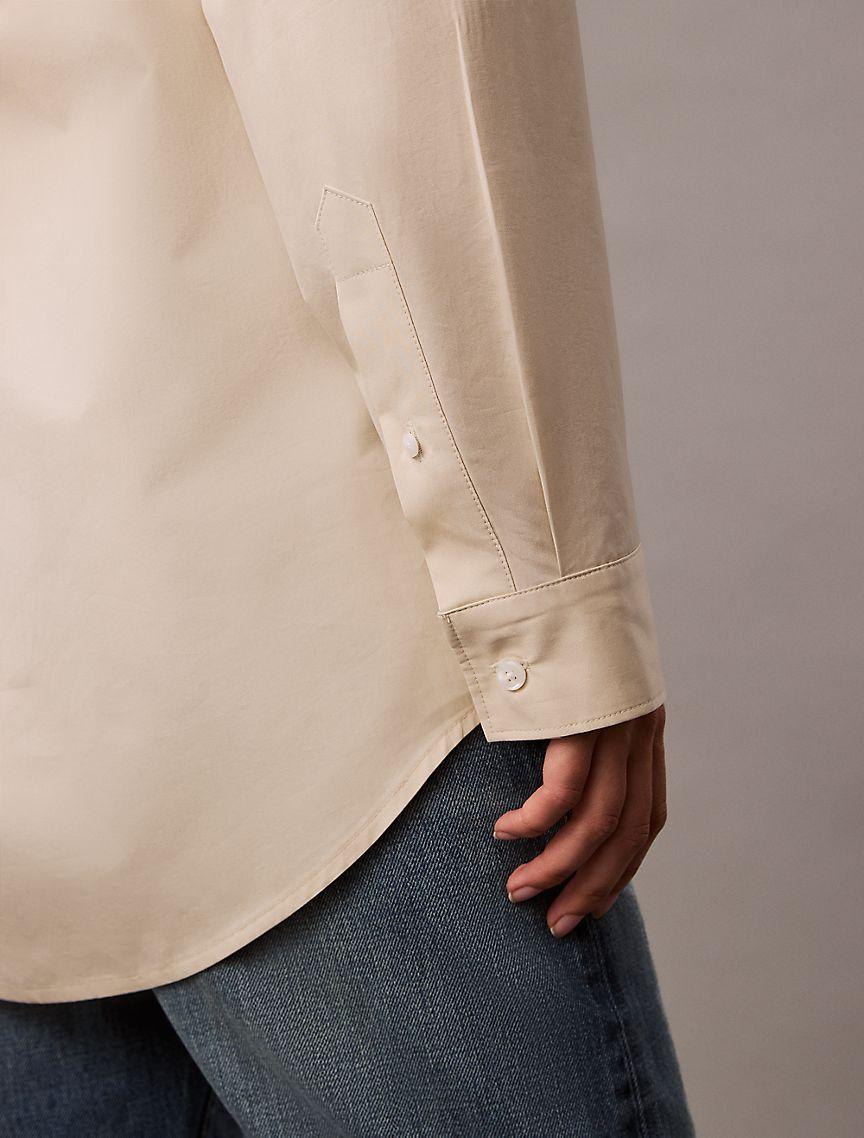 Pocket Cotton Button-Down Shirt Product Image