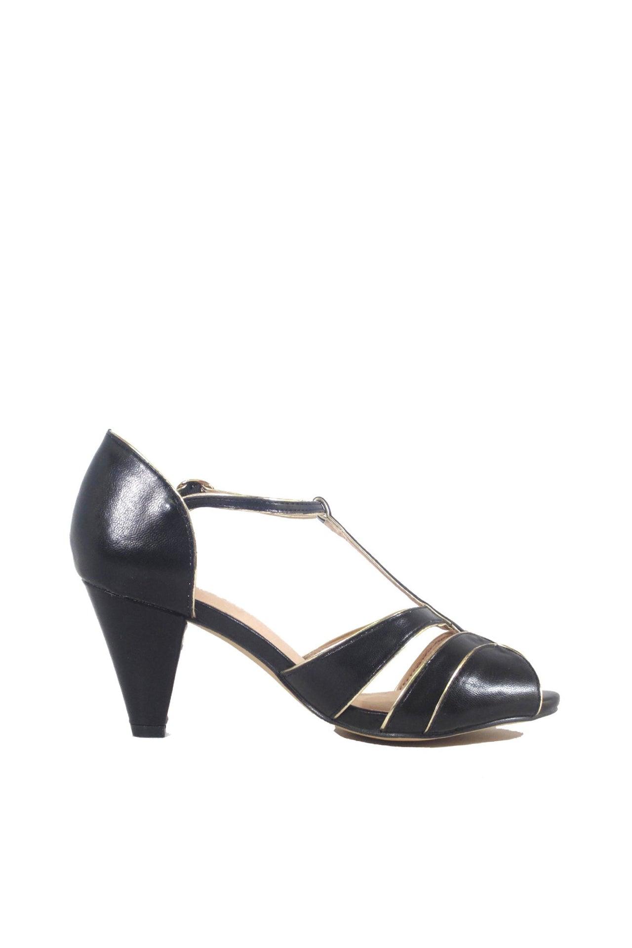 Penelope T-Strap Heels Product Image