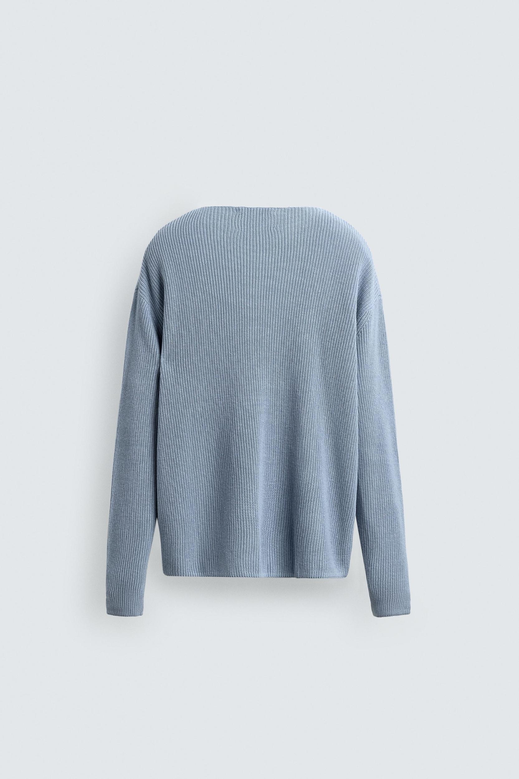 SILK - LINEN TEXTURED JUMPER Product Image