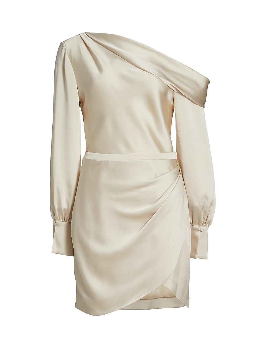 Womens Cameron Asymmetrical Minidress Product Image