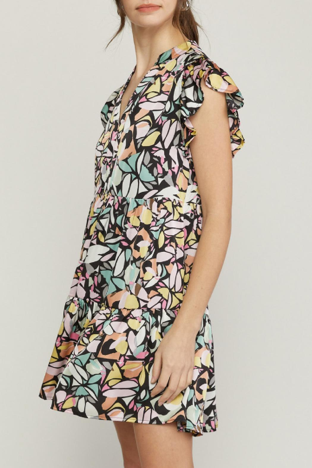 Printed Tiered Dress Product Image