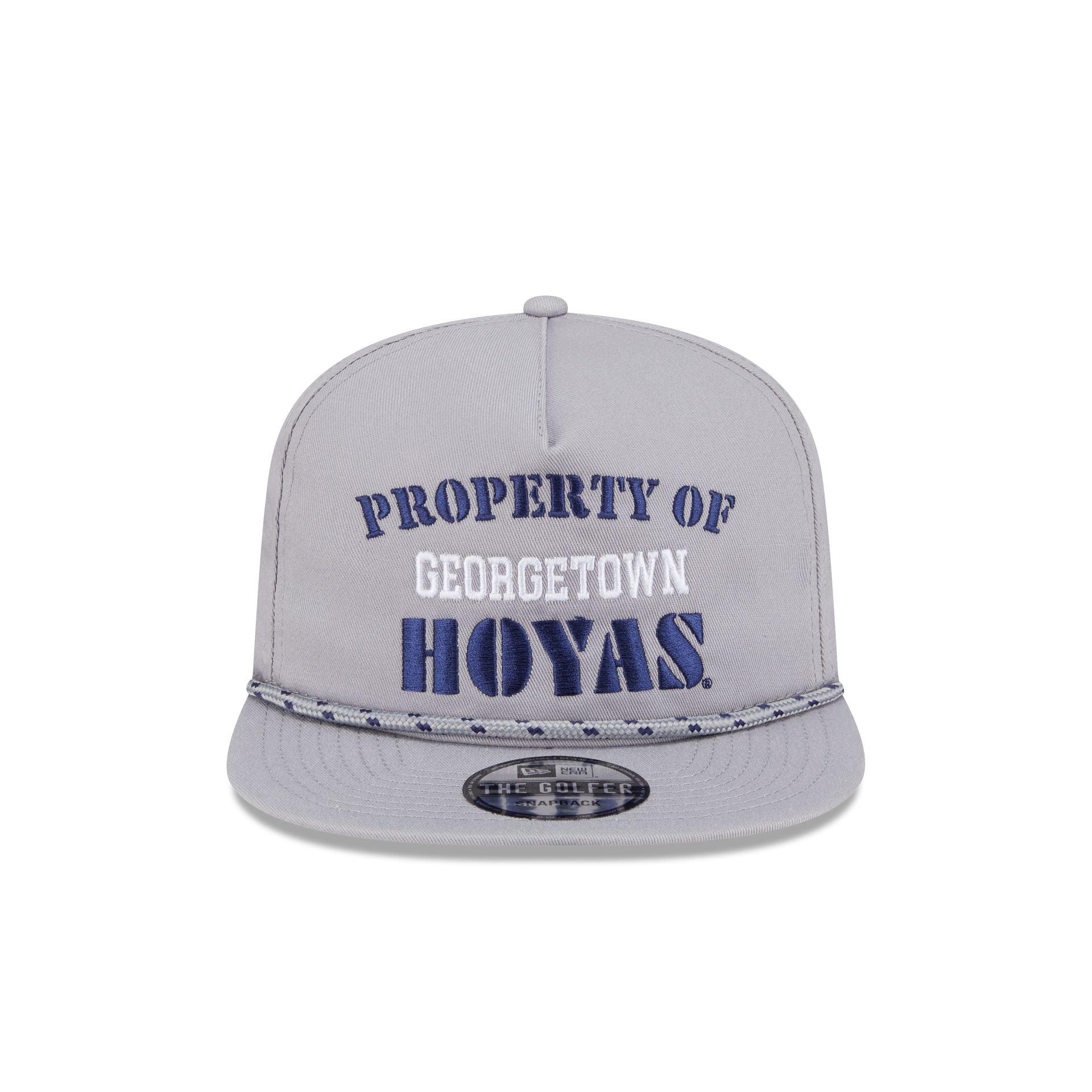 Georgetown Hoyas Vintage Gray Rope Golfer Hat Male Product Image