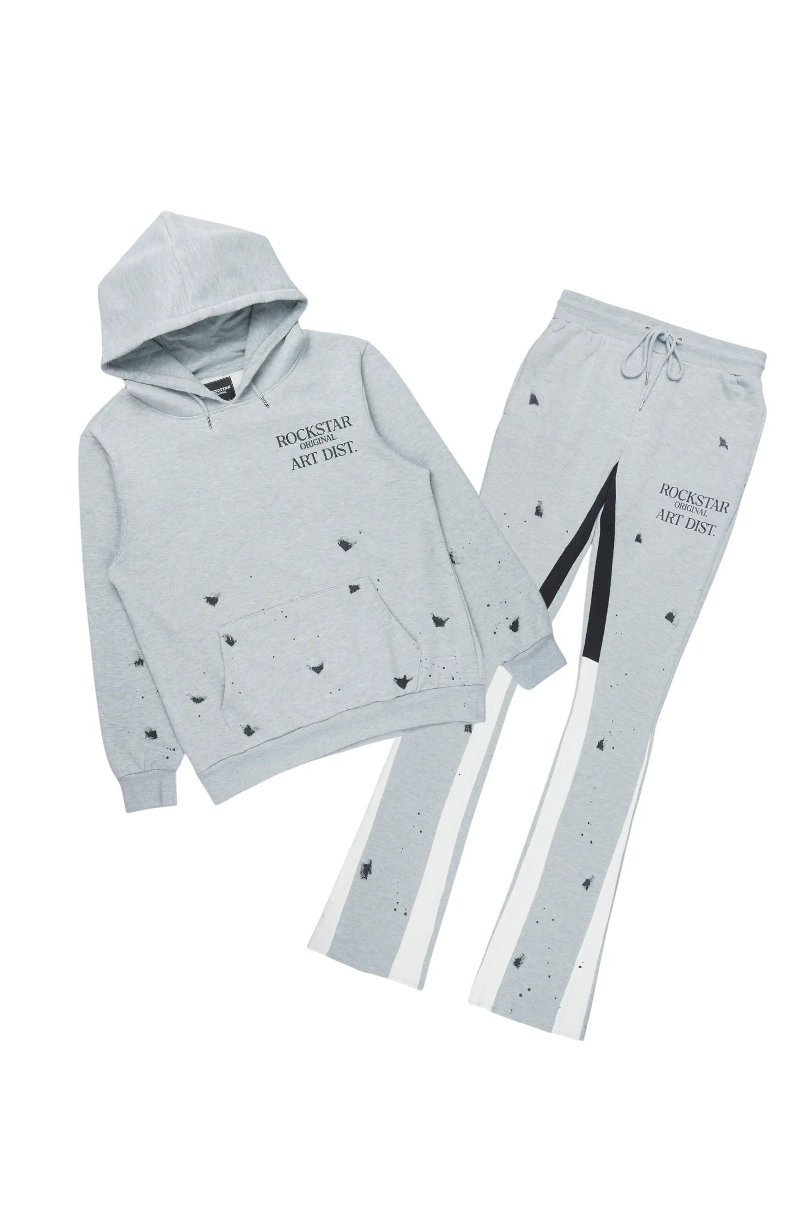 Raffer Heather Grey 2.0 Stacked Flare Track Set Male Product Image