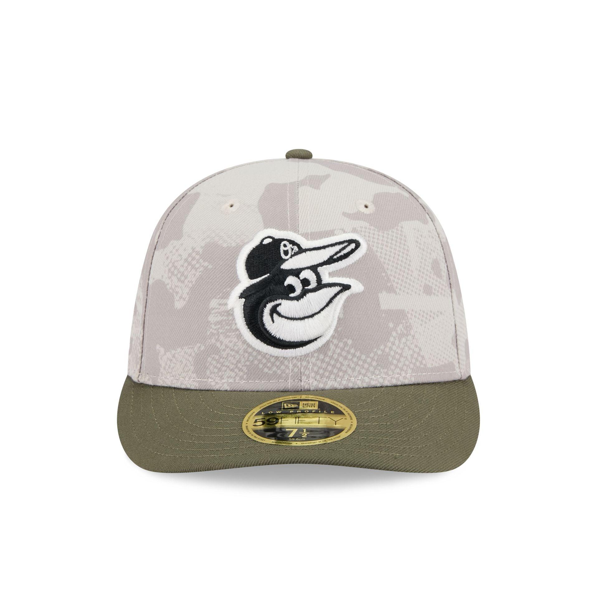 Baltimore Orioles Armed Forces Day 2025 Low Profile 59FIFTY Fitted Hat Male Product Image