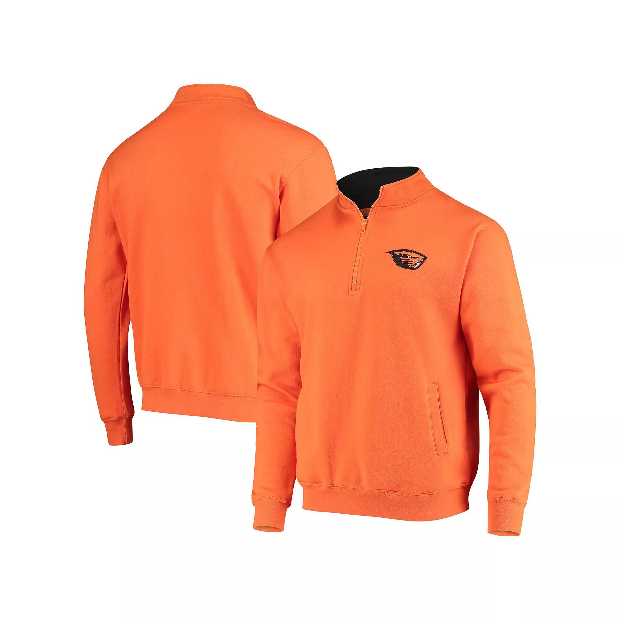 Men's Colosseum Orange Oregon State Beavers Tortugas Logo Quarter-Zip Jacket,  Product Image