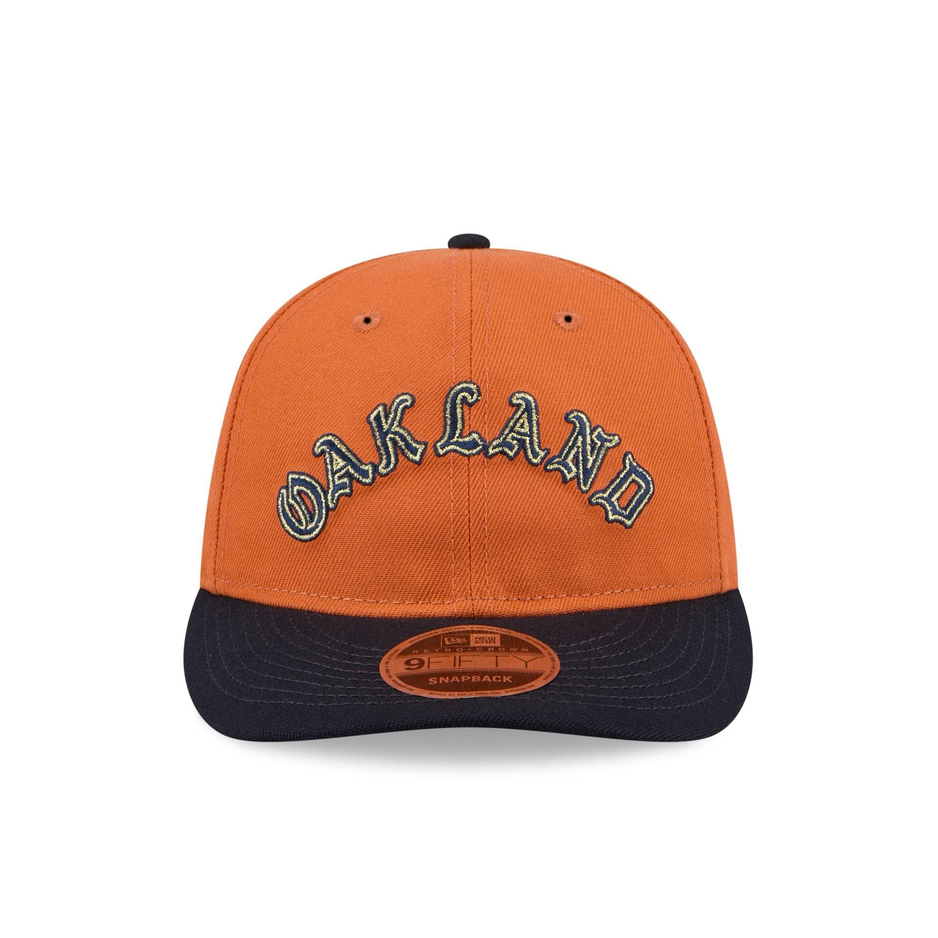 Montreal Expos Gold Wood Retro Crown 9FIFTY Snapback Hat Male Product Image