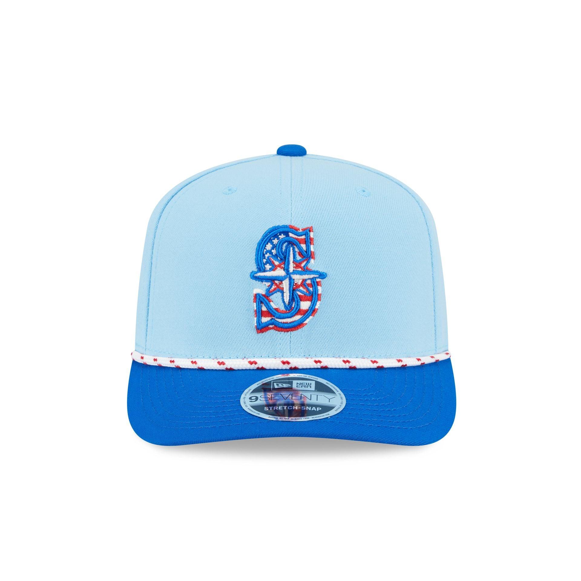 Seattle Mariners Independence Day 2025 9SEVENTY Stretch-Snap Hat Male Product Image