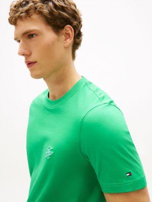 Embroidered Script Monogram T-Shirt Product Image