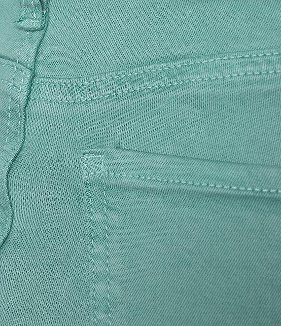 KUT from the Kloth Amy Straight Leg Rolled Up Fray Hem Cropped Jeans Product Image