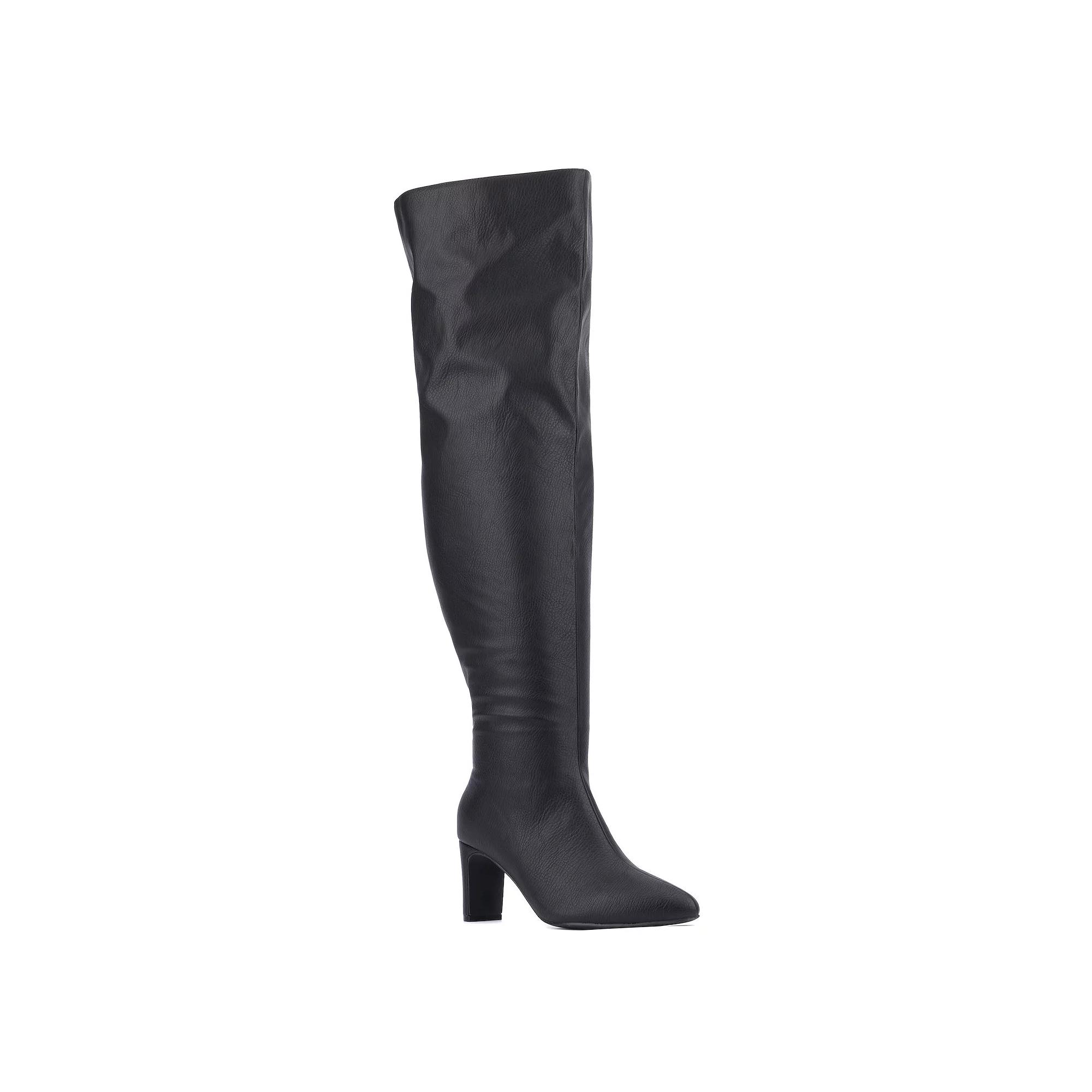 Fashion to Figure Hayya Thigh High Wide Width Womens Boots Product Image