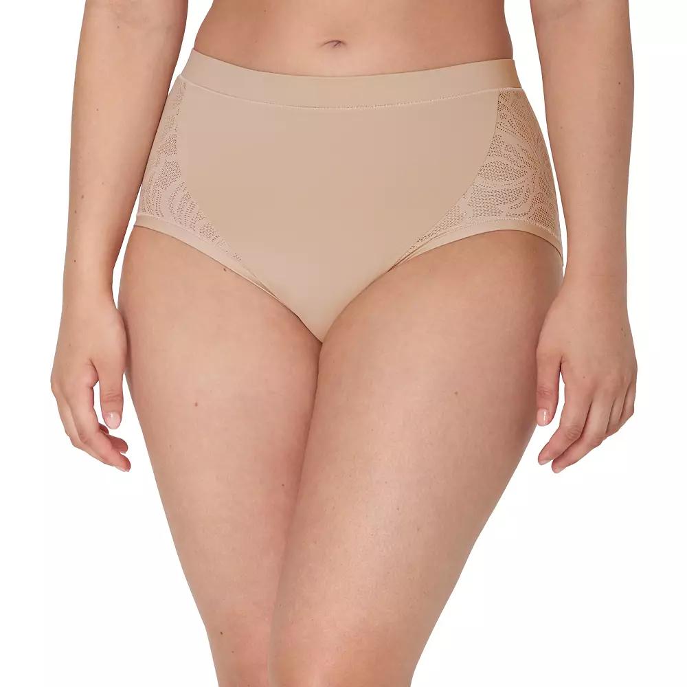 Women's Bali®'s Coolest Smoothing High-Waist Brief Panty DFCSBF, Size: Small, Brown Product Image