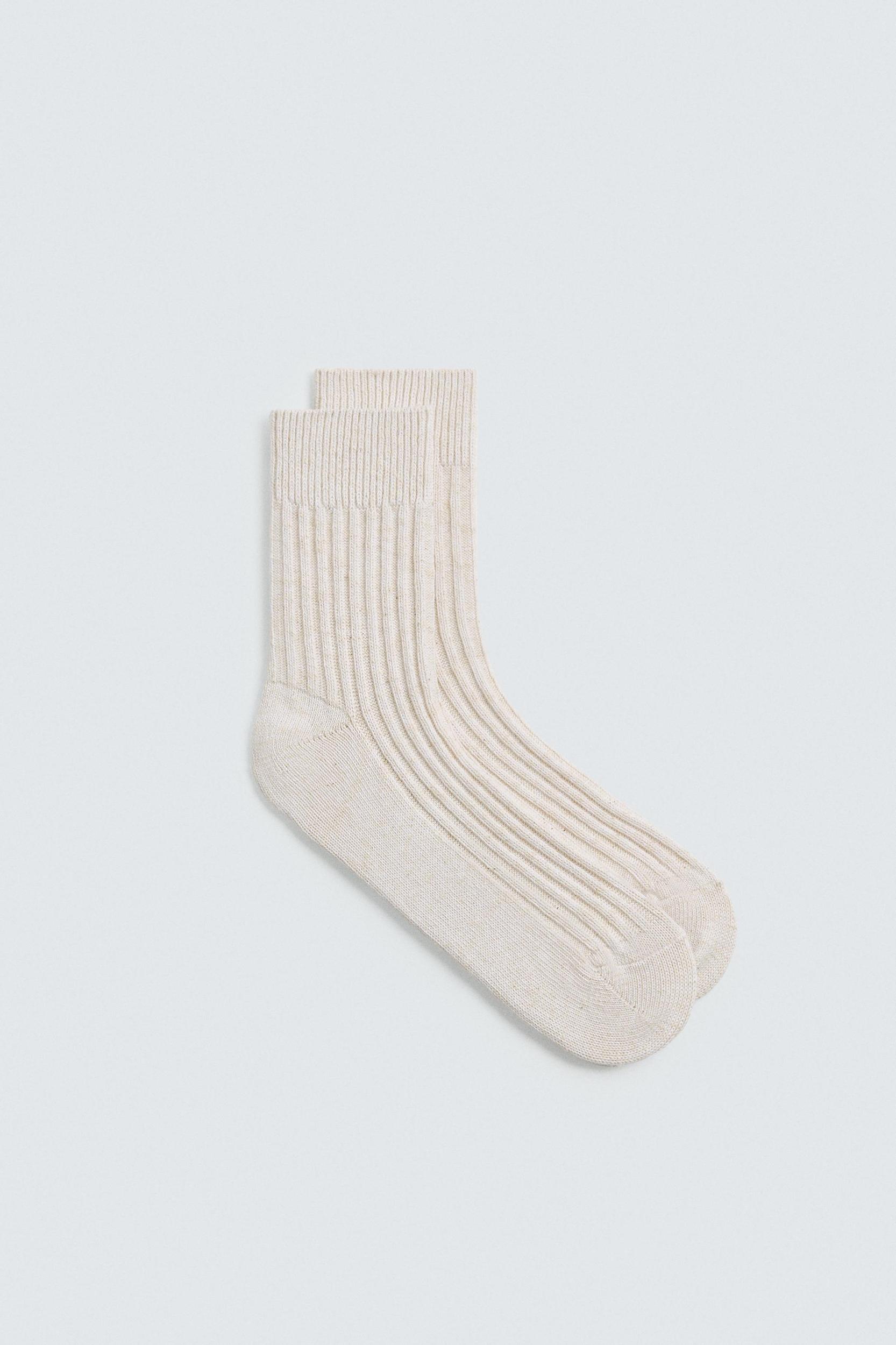 RIBBED SHORT SOCKS Product Image