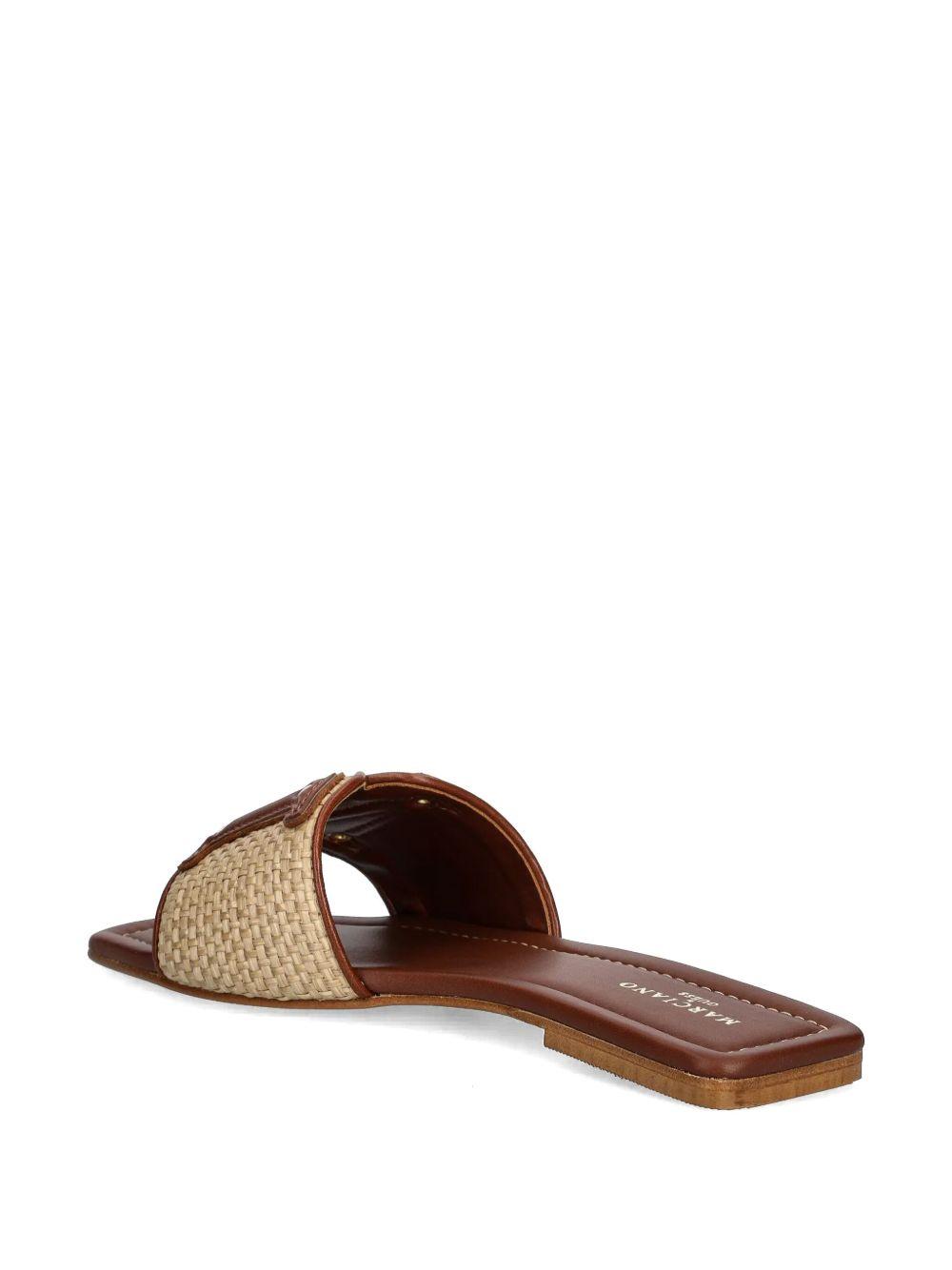 Marciano raffia slides Product Image