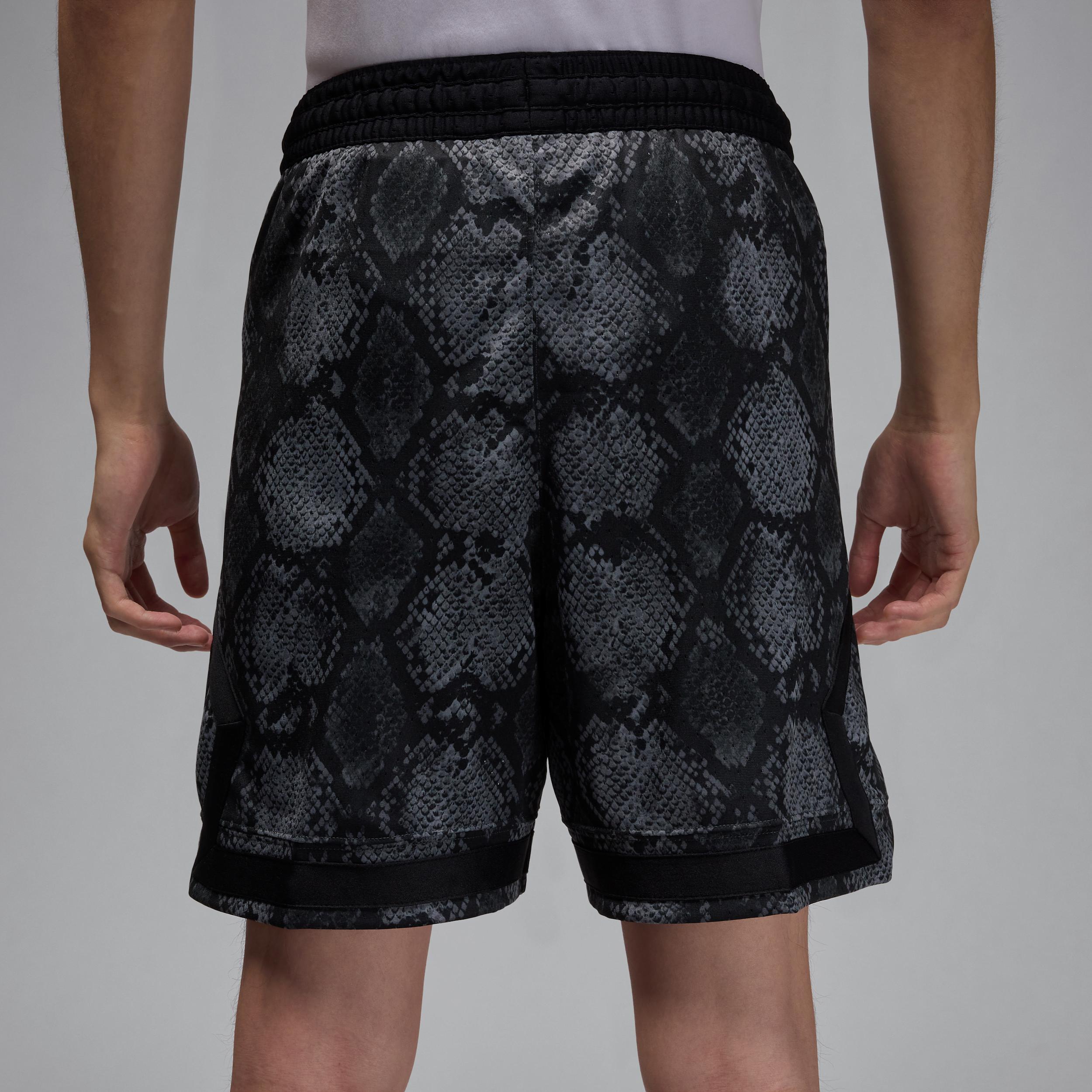 Mens Jordan Sport Dri-FIT Mesh Diamond Shorts | HF9907-010 Product Image