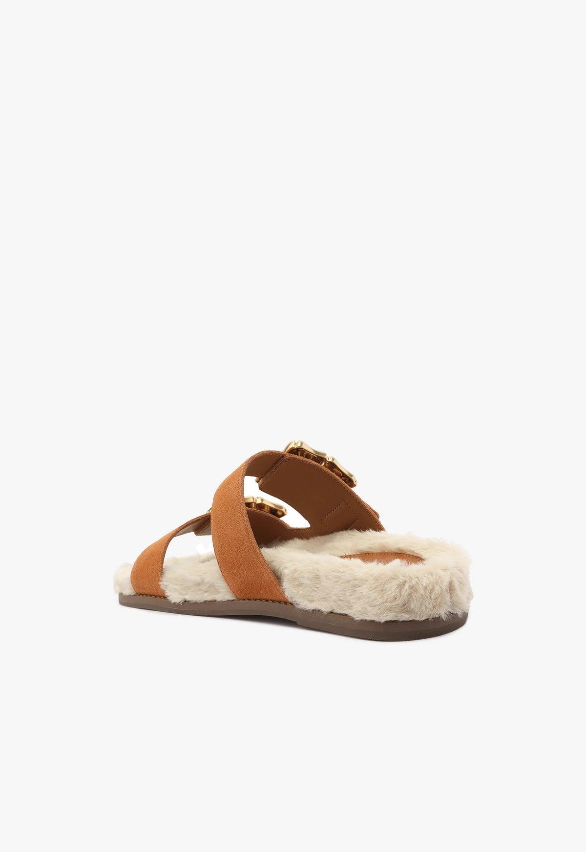Enola Weekend Sporty Cow Suede Sandal Female Product Image
