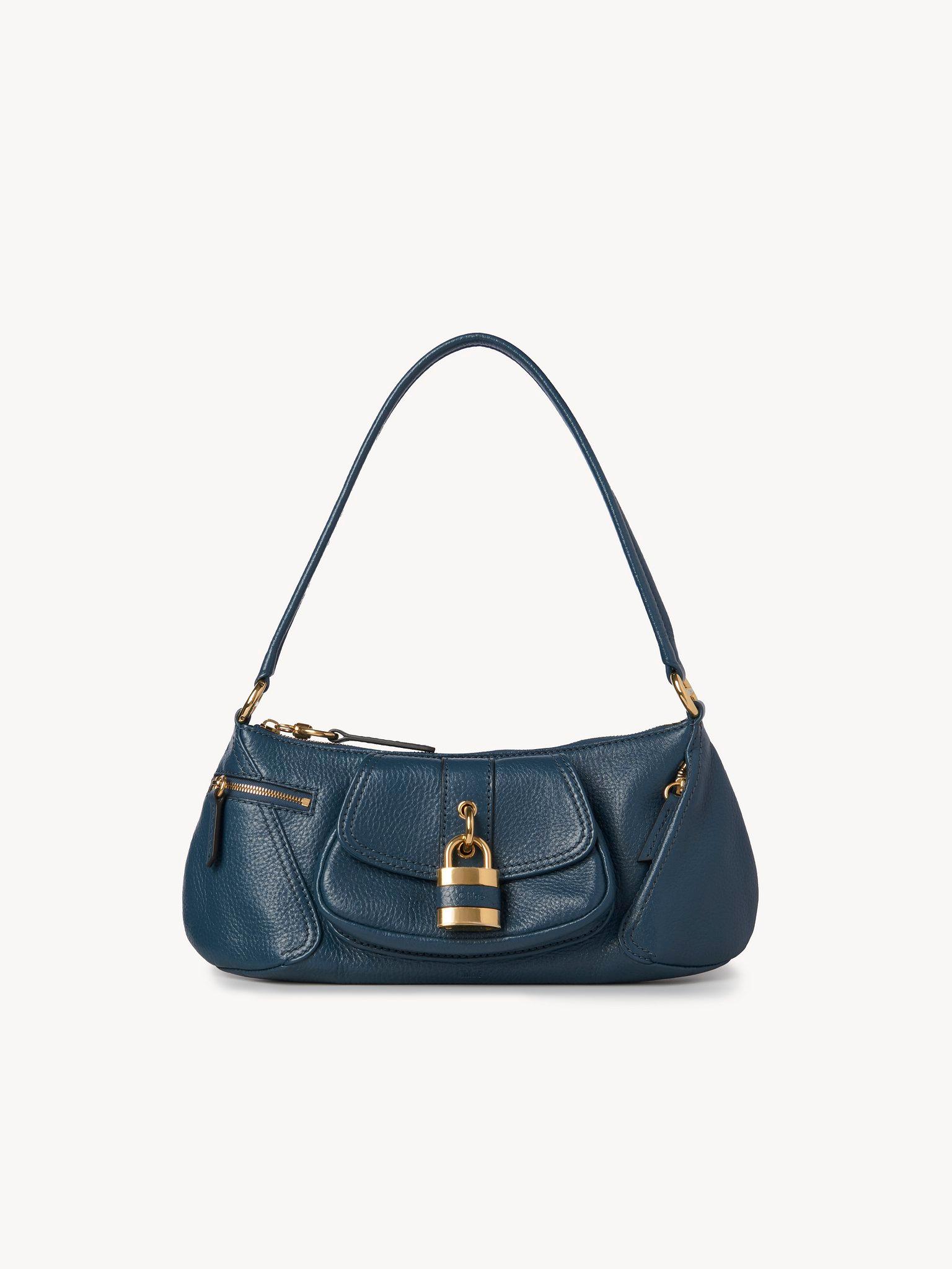 The 99 shoulder bag in grained leather Product Image