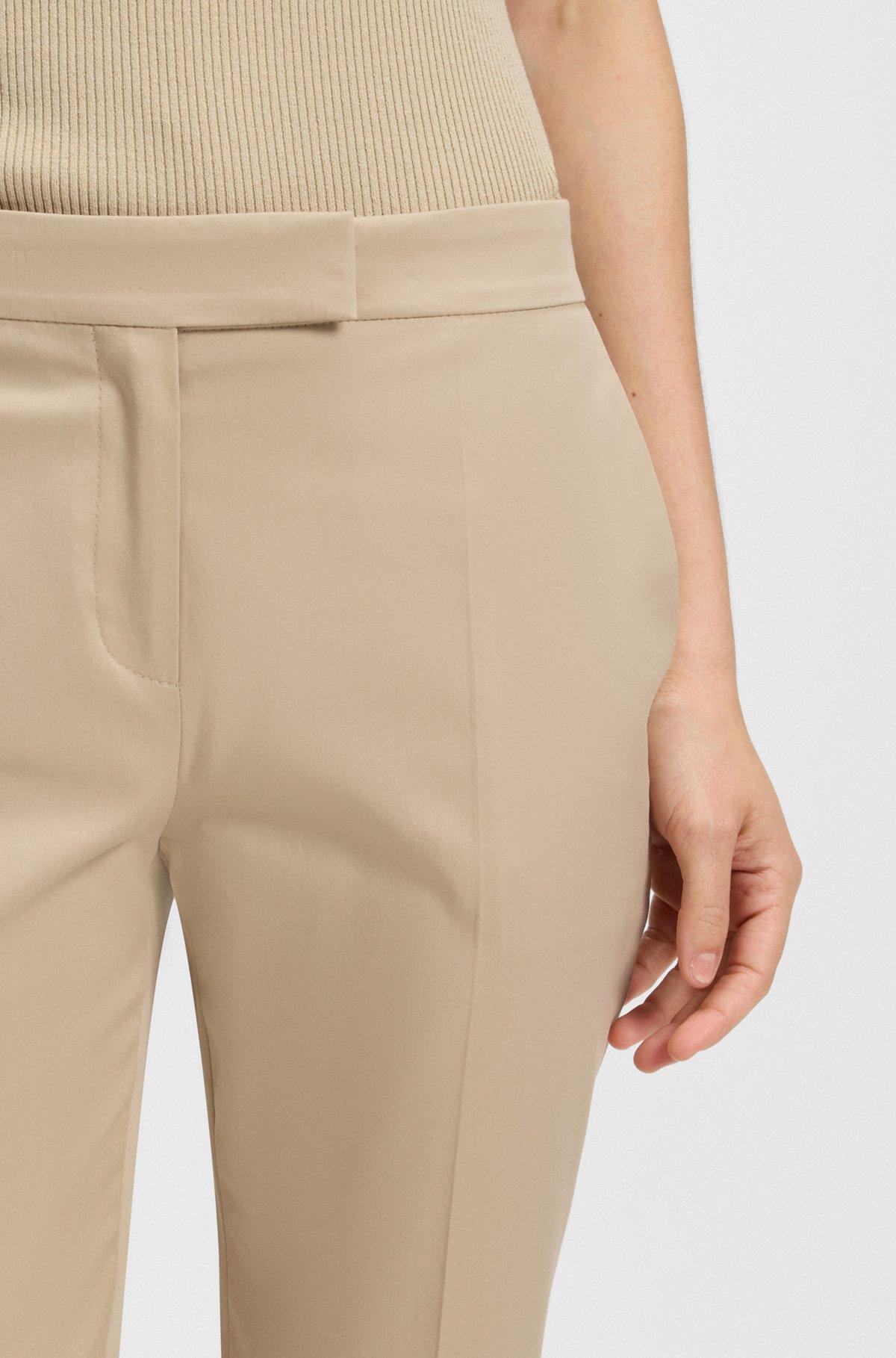 Slim-fit pants in stretch cotton Product Image