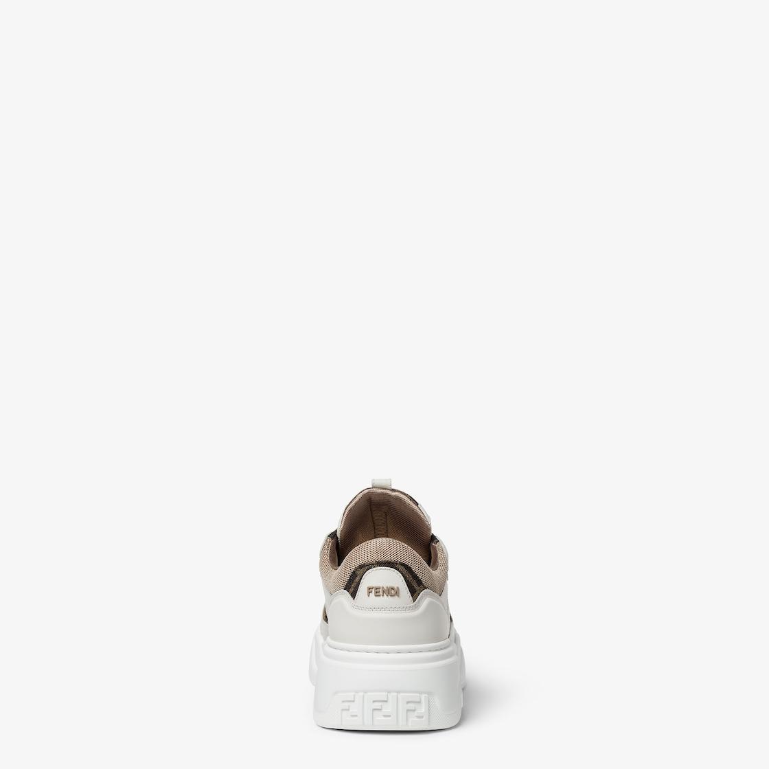 Fendi Force sneakersWhite leather low-tops Product Image
