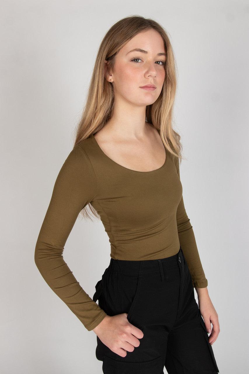 Double Layer Long Sleeve Tee Product Image