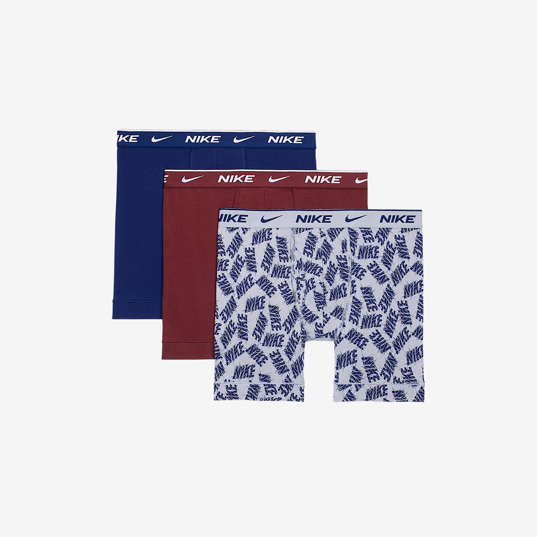 Nike Dri-FIT Essential Cotton Stretch Men's Boxer Briefs (3-Pack) Product Image