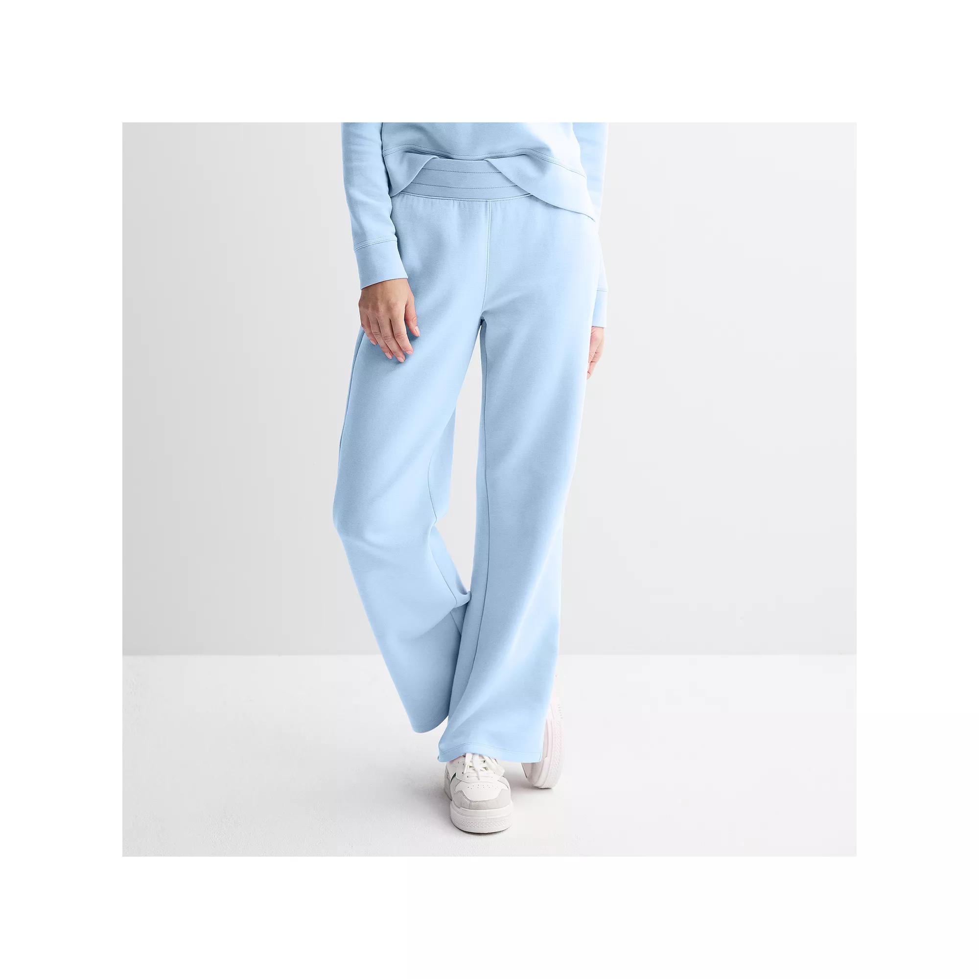 Women's Tek Gear® Ultracomfort Wide Leg Pants, Size: Medium, Baron River Product Image