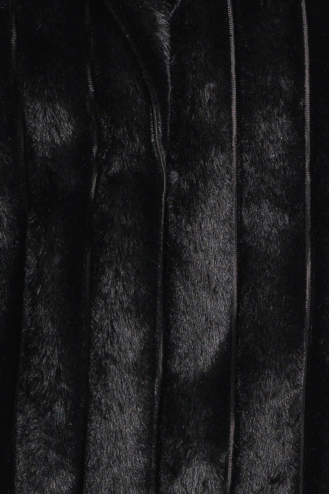 Faux Fur Crop Jacket Product Image