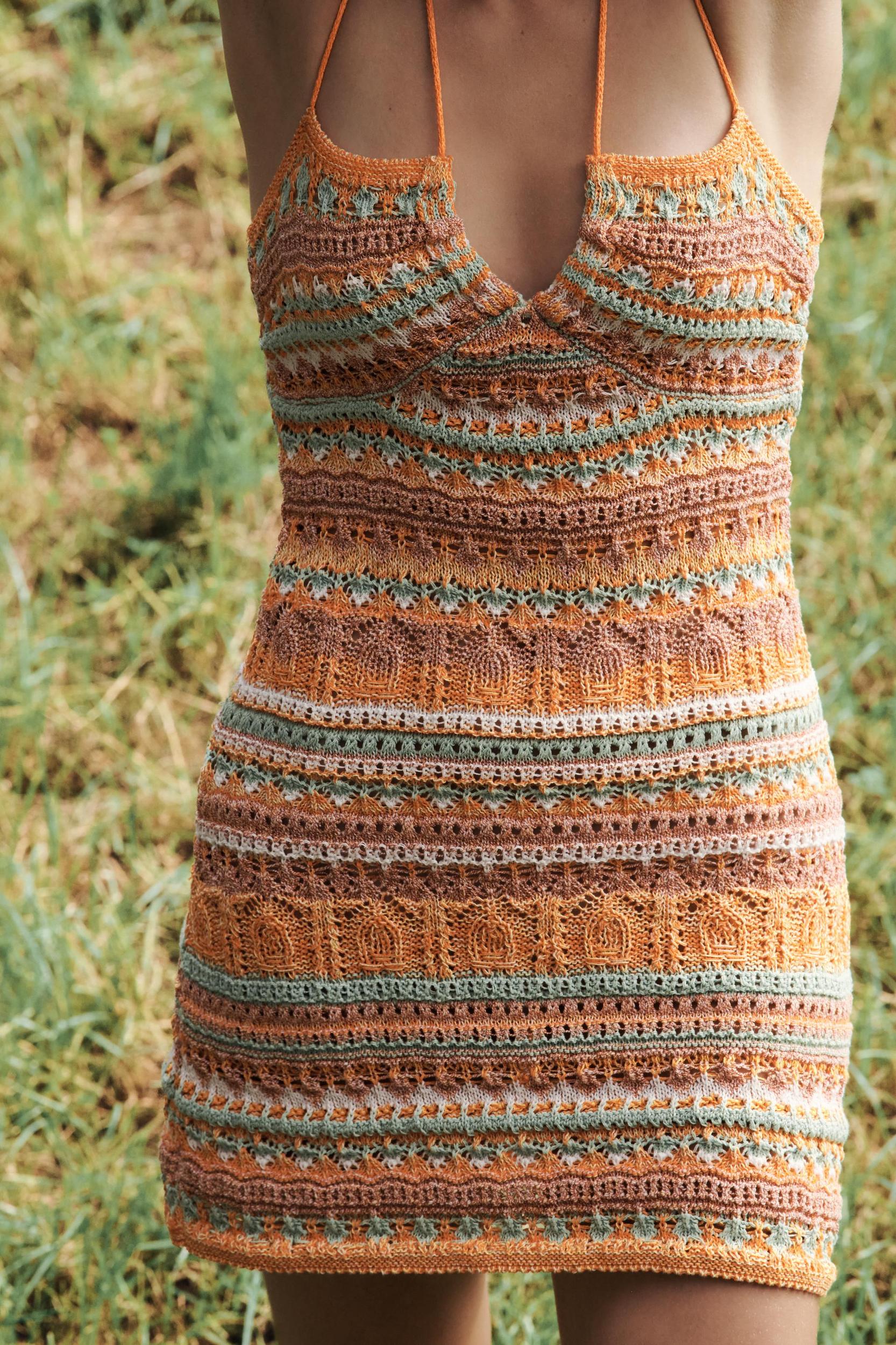 KNIT MINI DRESS Product Image