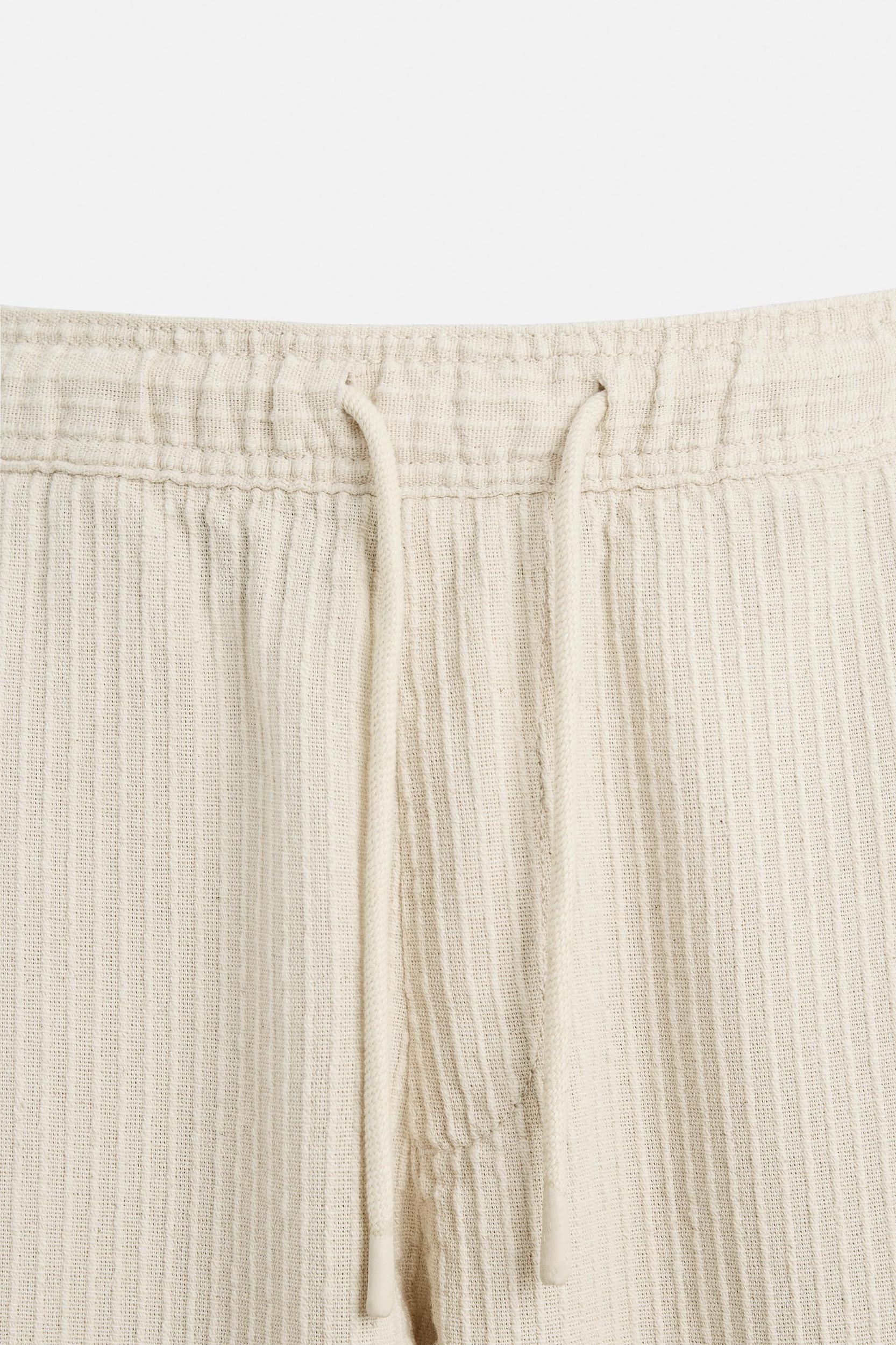 STRIPED JACQUARD PANTS Product Image