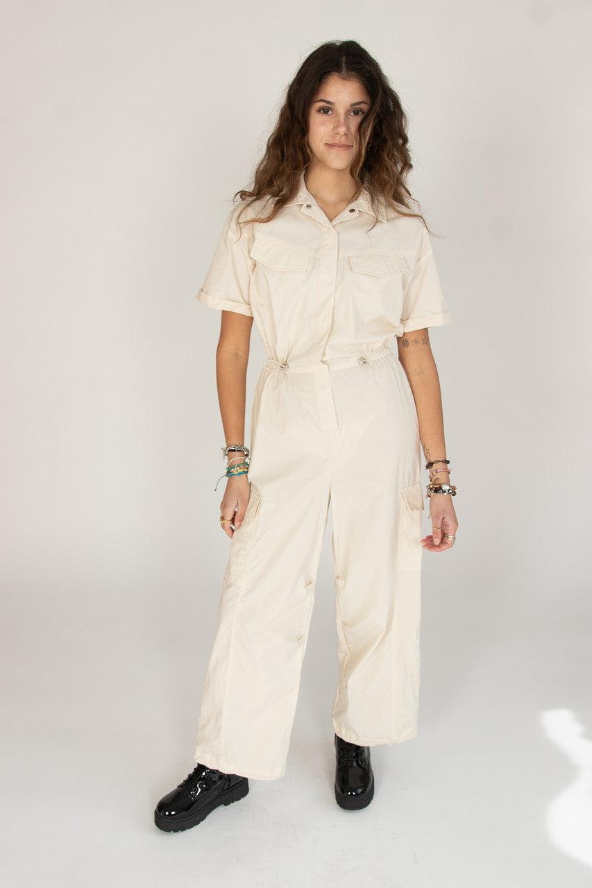 Cargo Parachute Jumpsuit Product Image