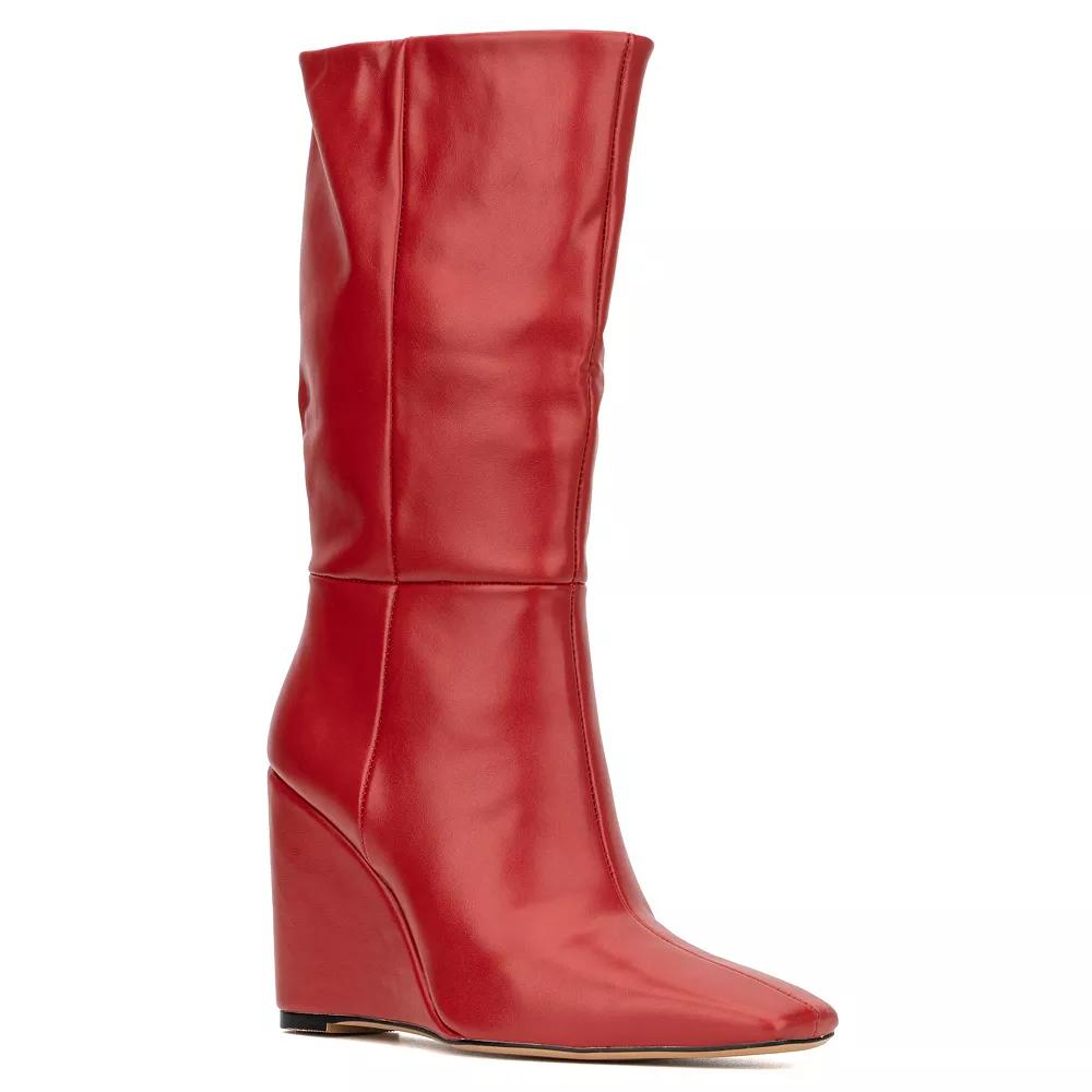 Torgeis Milan Women's Wedge Boots,  Product Image