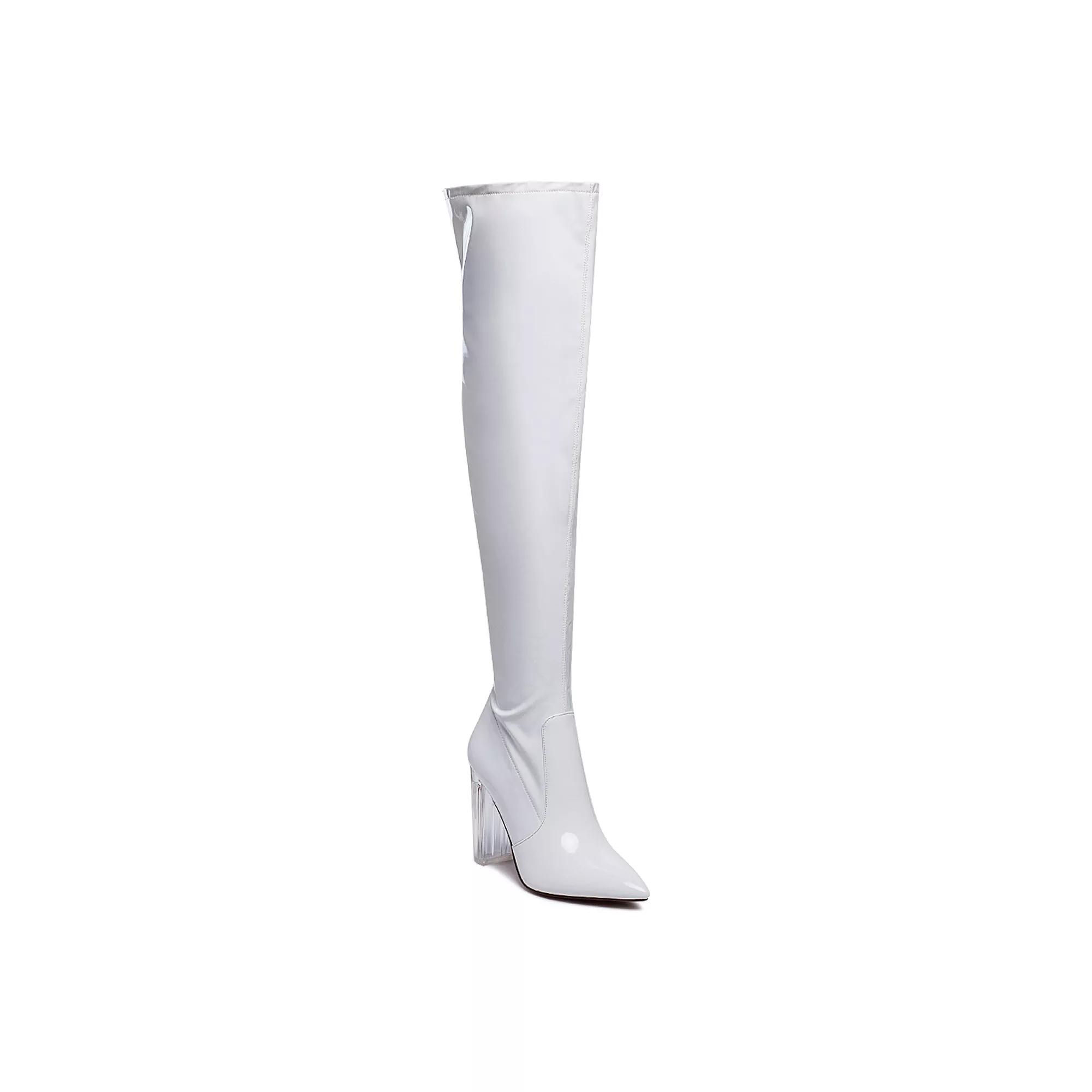 London Rag Noire Women's Thigh High Boots,  Product Image