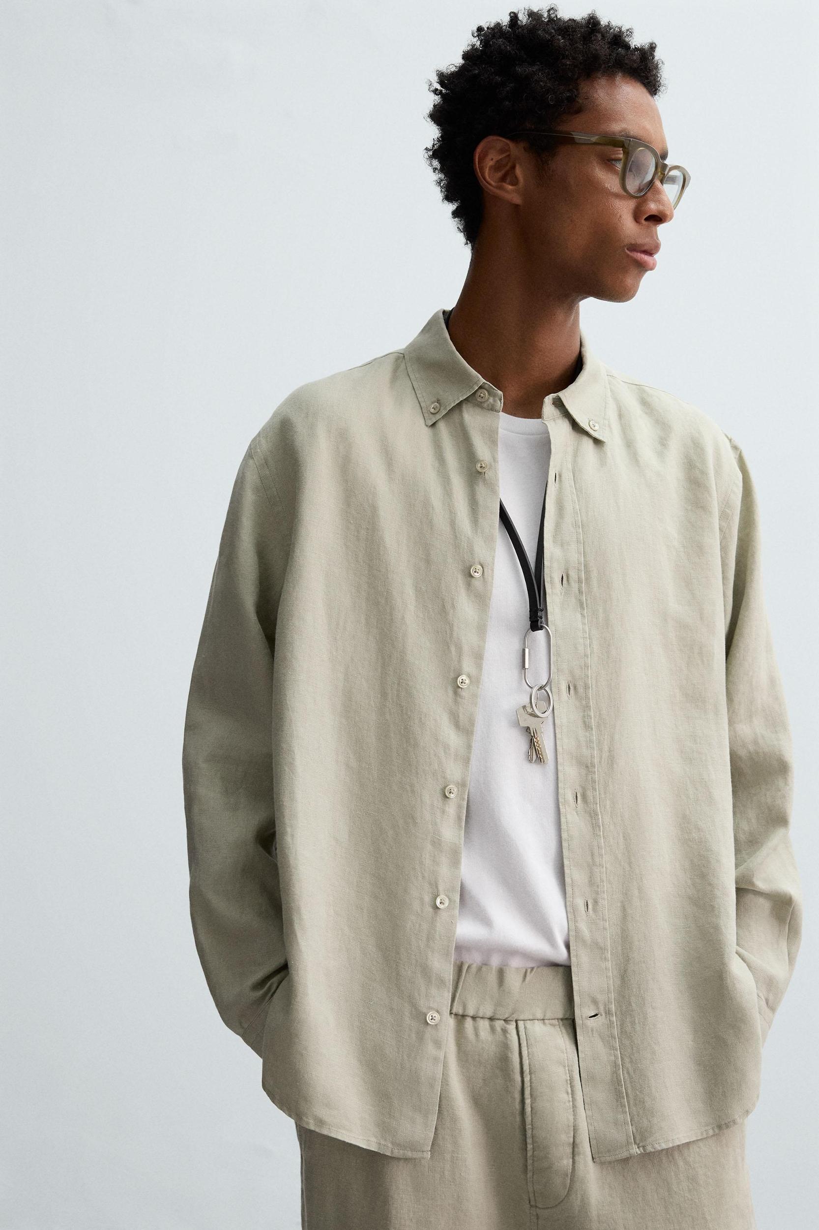 100% LINEN SHIRT Product Image