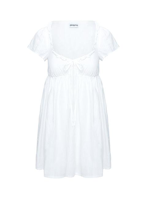 Monsterrat Mini Dress White Product Image