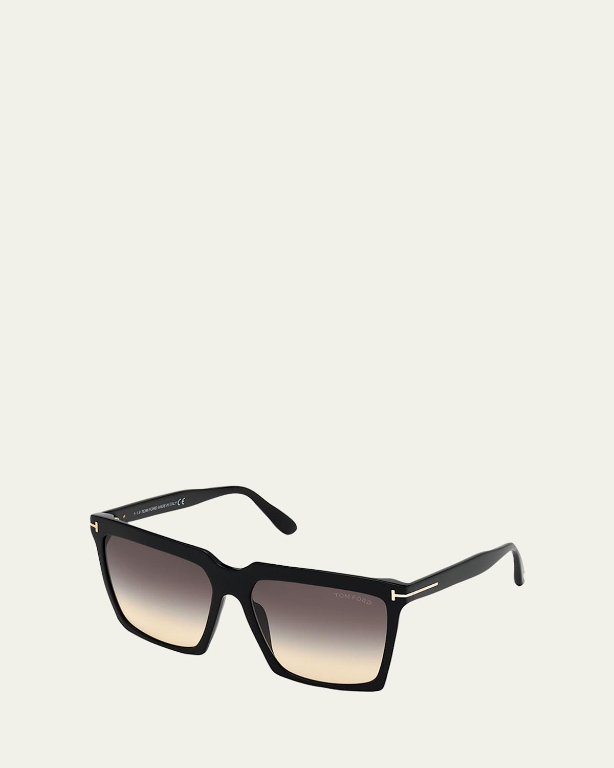 Womens Sabrina 58MM Square Sunglasses Product Image