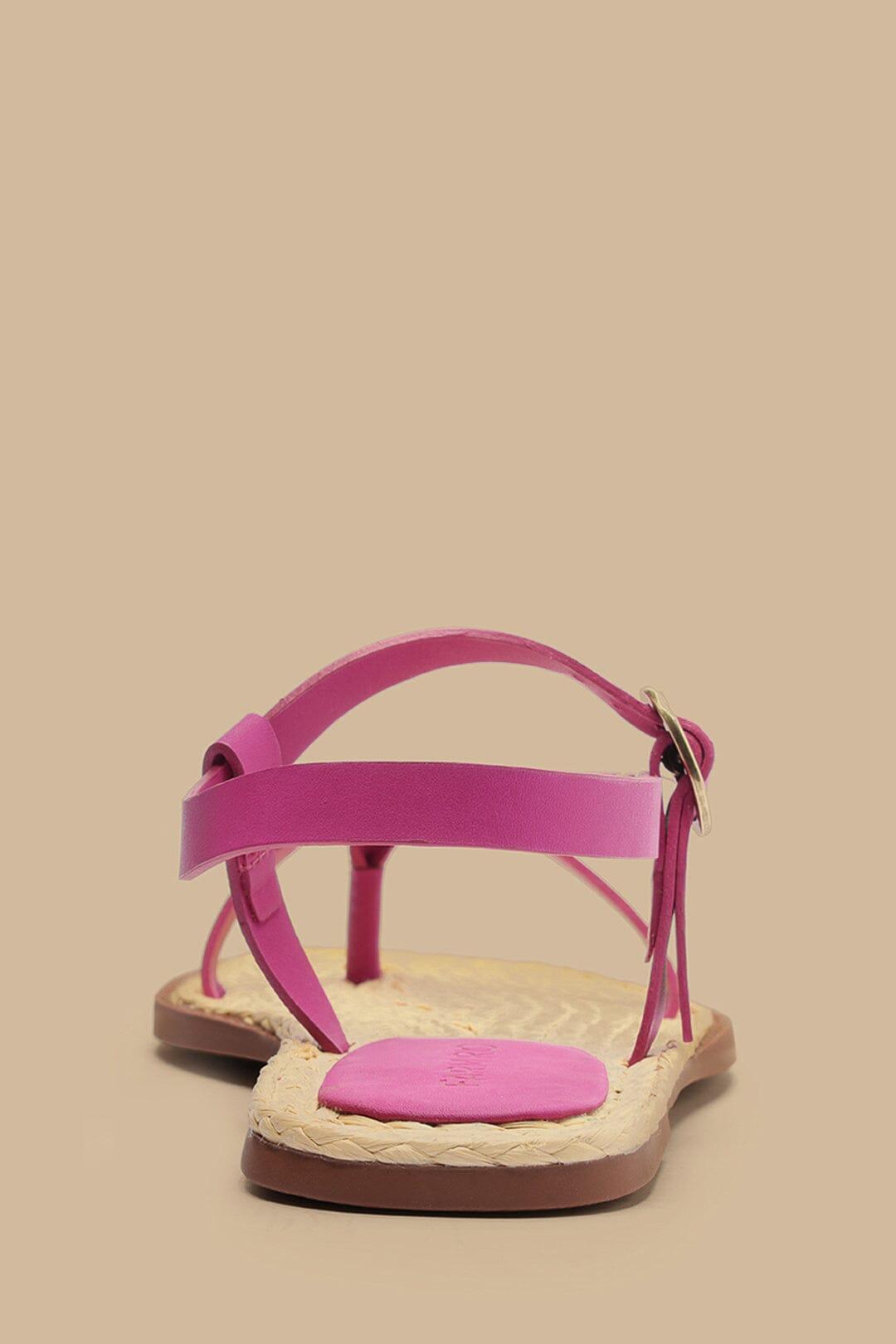 Pink Cross Strap Sandal Product Image