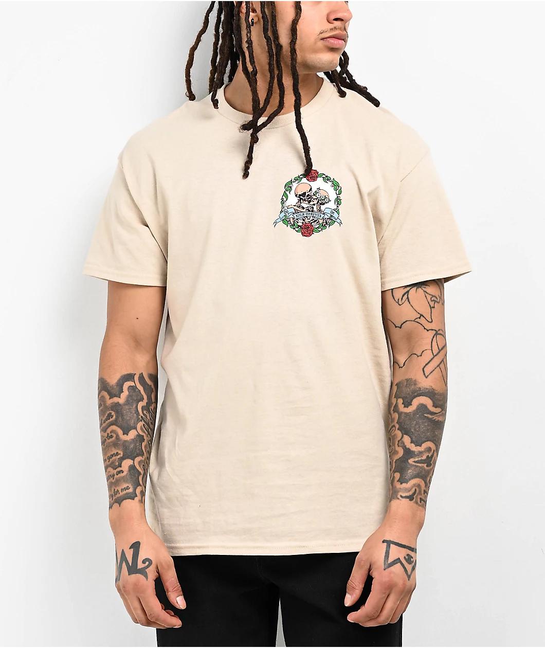 XPLR Deadly Love Sand T-Shirt Product Image