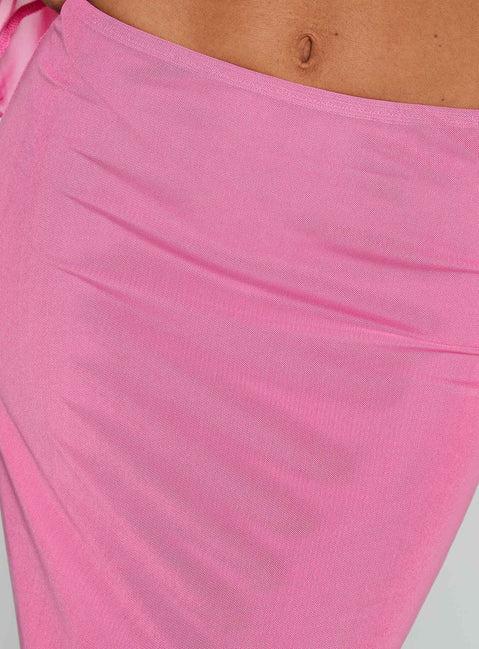 De Angelo Maxi Skirt Pink Product Image