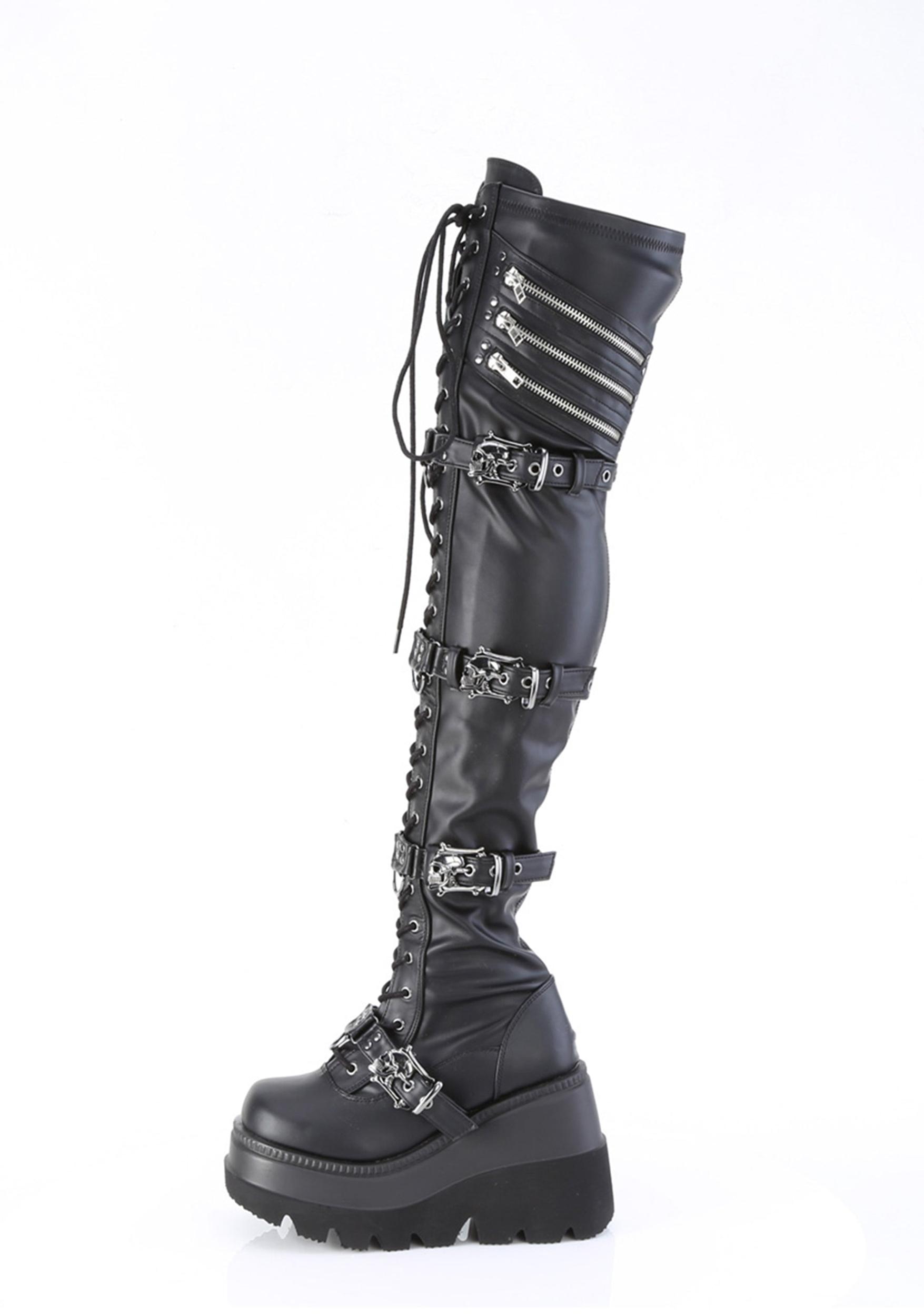 Shaker-420 Thigh-High Boots Male Product Image