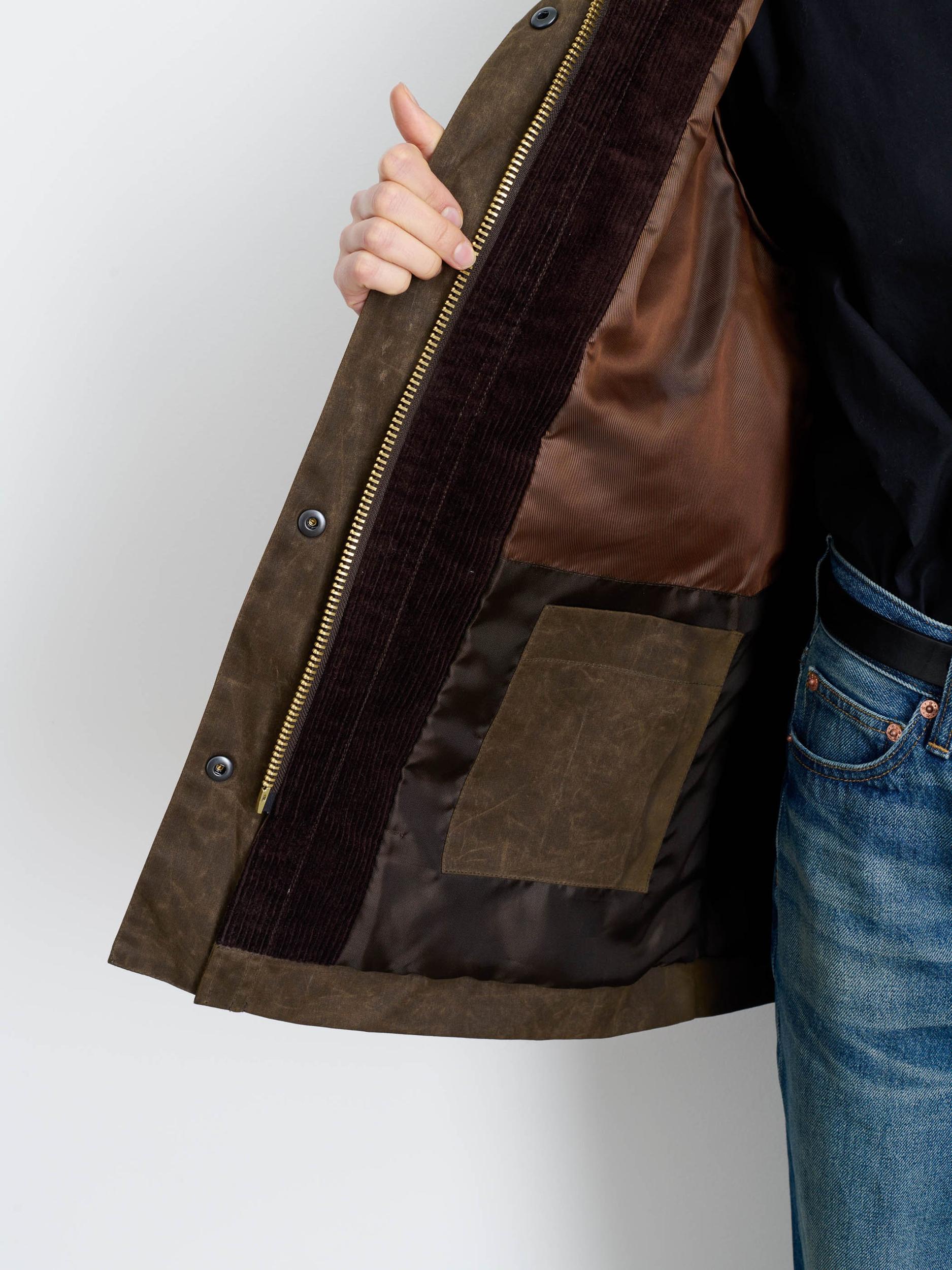 Chiltern Street Jacket In Waxed Cotton Product Image