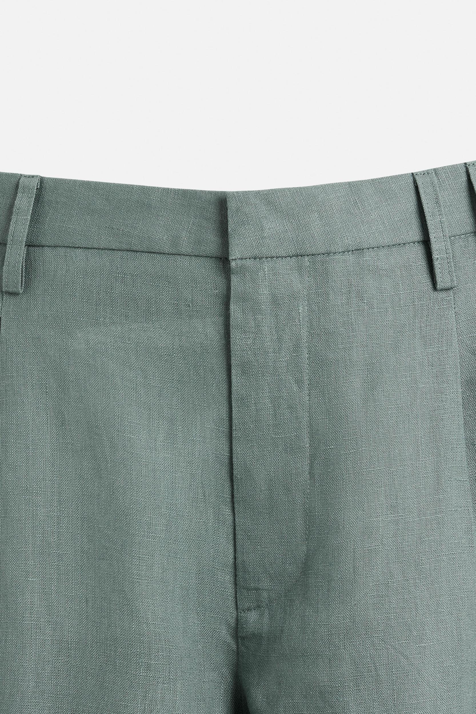 100% LINEN SUIT PANTS Product Image