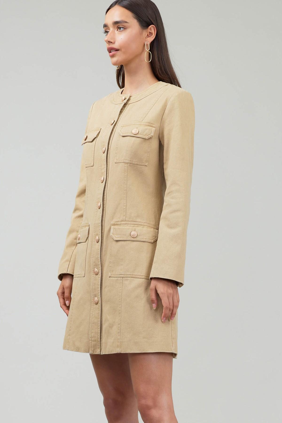 Pocket Button Down Dress Product Image