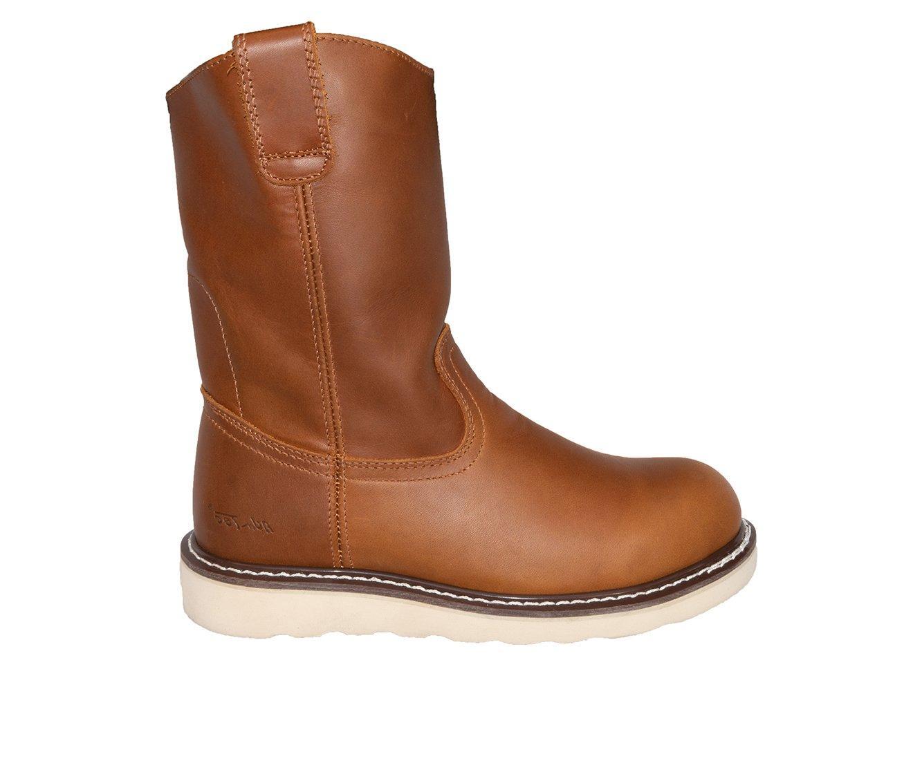 Men's AdTec 8" Side Zip Compost Toe Wellington Work Boots Product Image