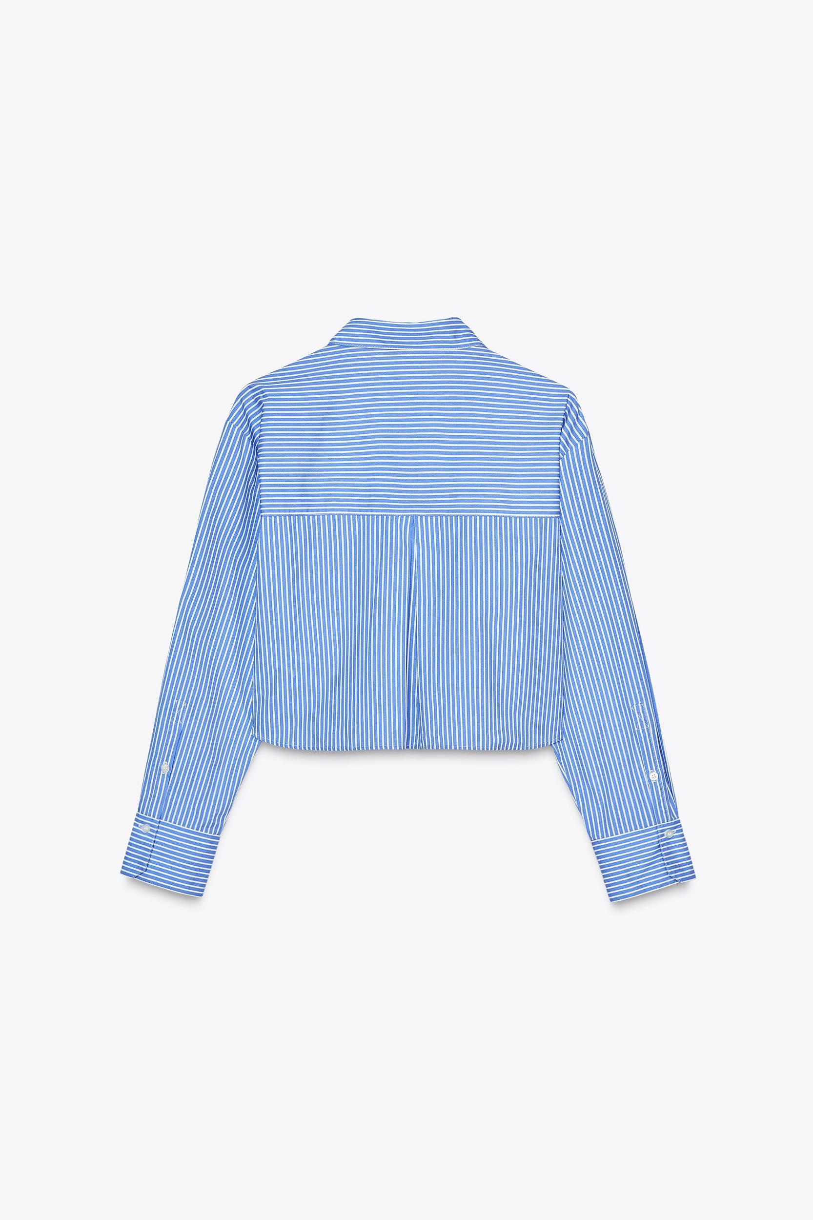POPLIN CROPPED TOP Product Image