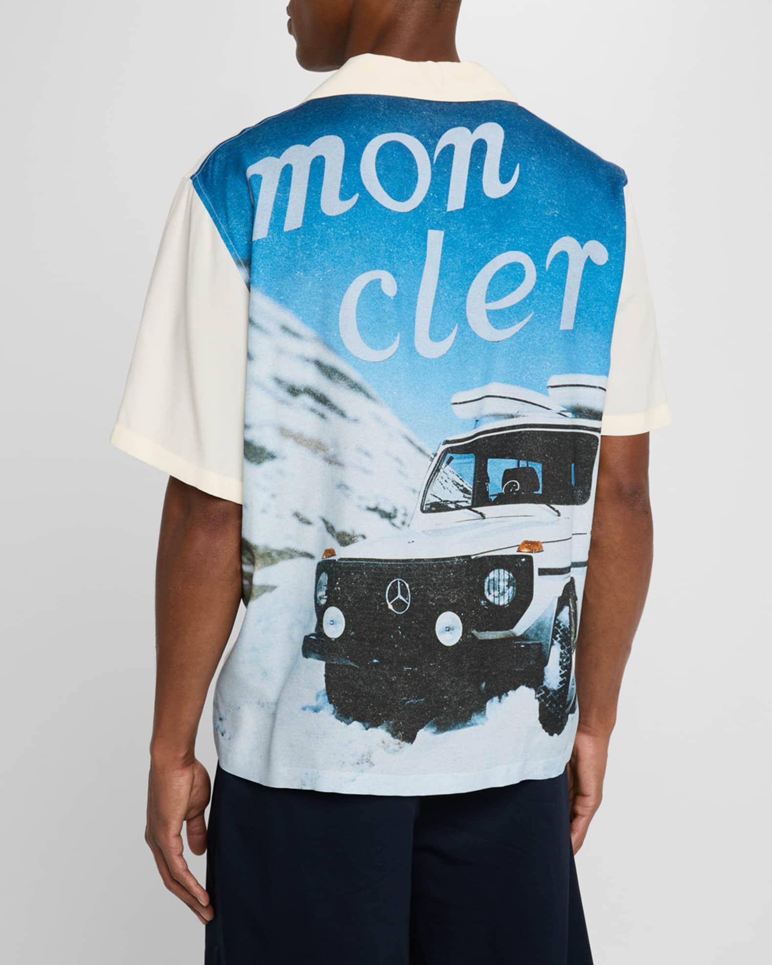 x Mercedes-Benz by NIGO Men's Satin Camp Shirt Product Image