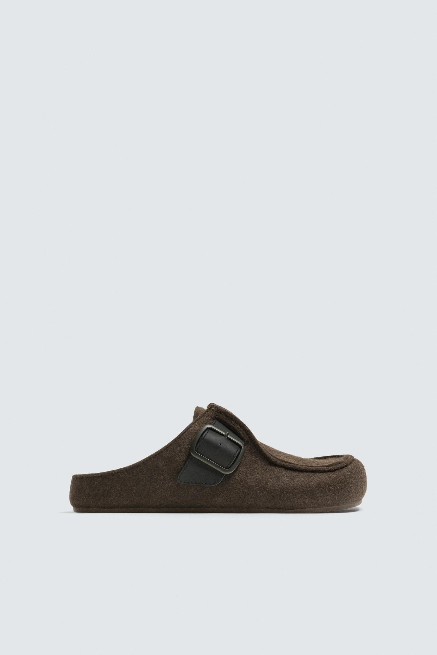 BUCKLED CLOGS Product Image