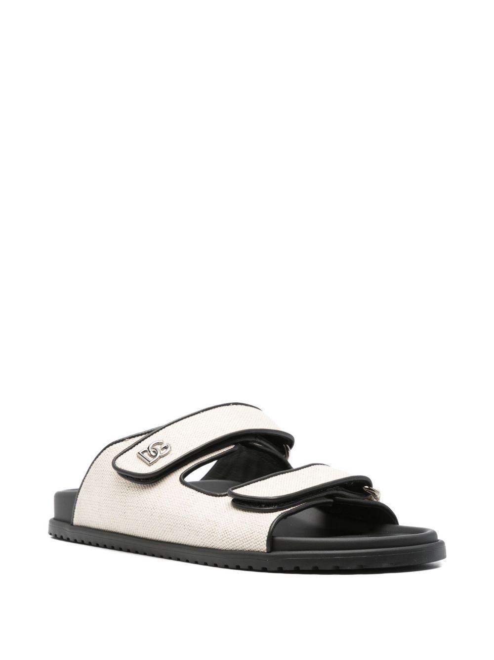 double-strap canvas slides Product Image