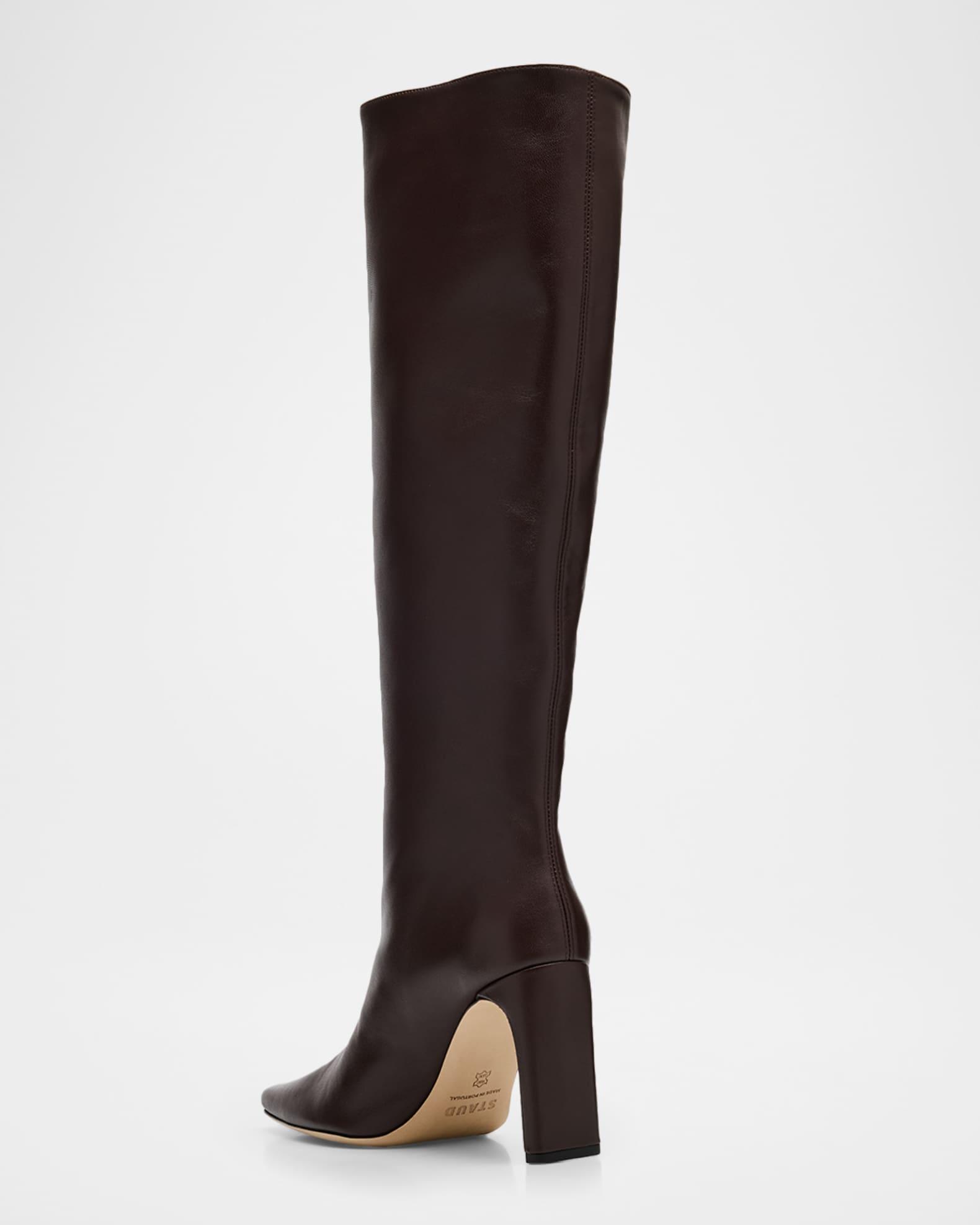 Wally Leather Knee-High Boots Product Image